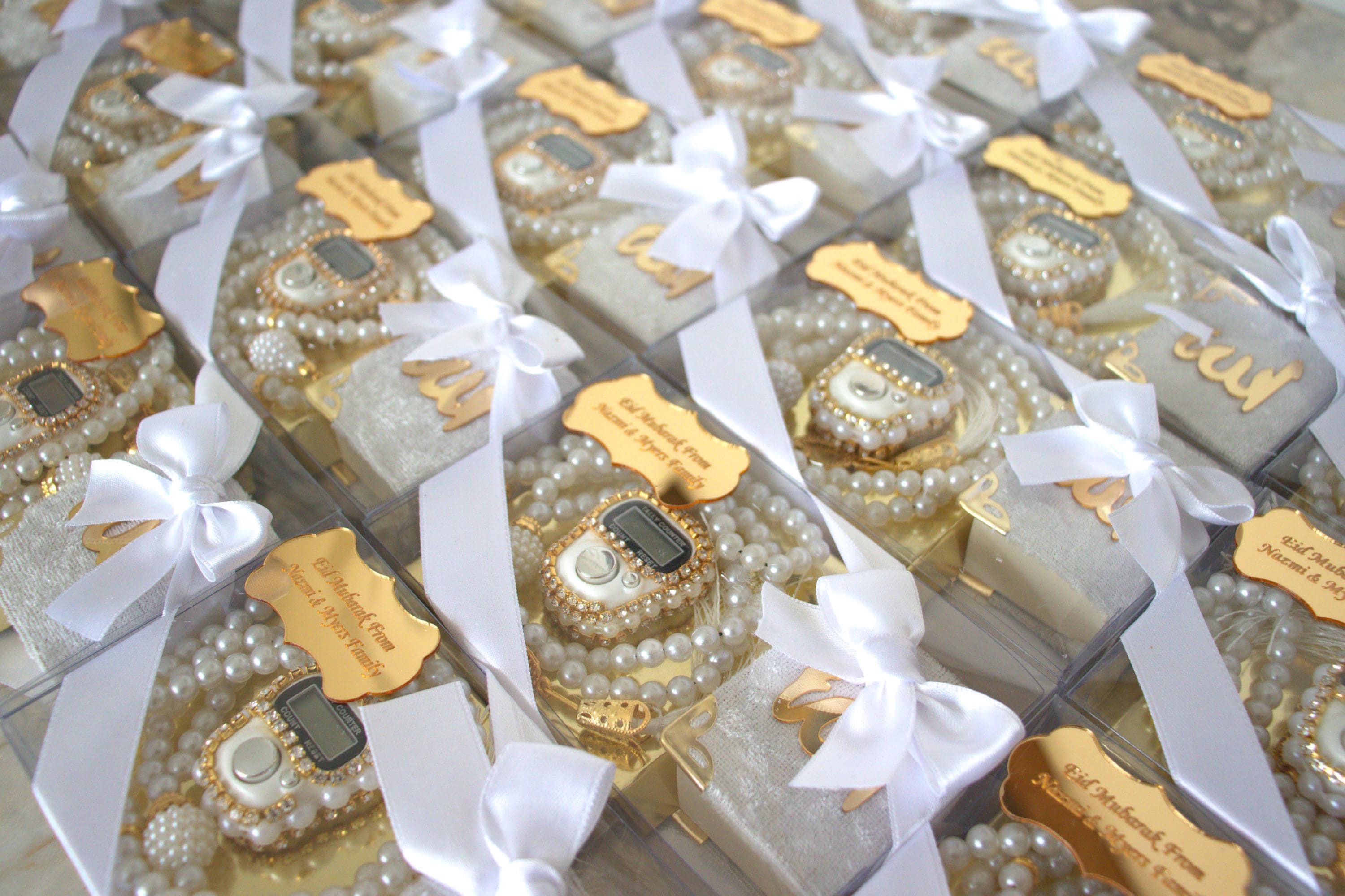 Custom Mini Quran Tasbeeh Gift Set: Digital Tasbih, Muslim Wedding Gift, Ramadan, Eid - image 4