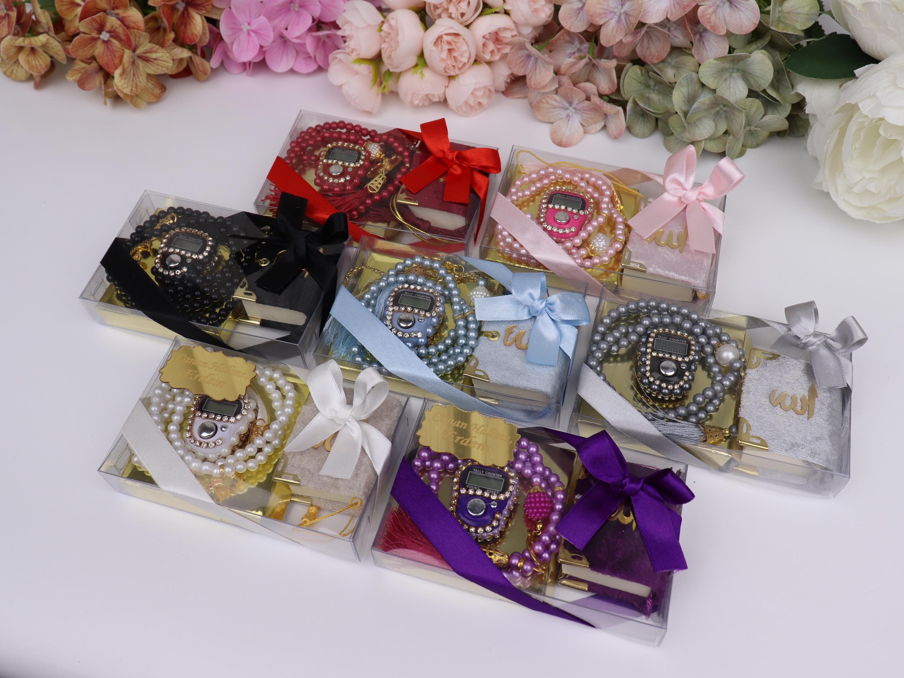 Mini Quran, Counter, Tasbeeh Box, Umrah Gifts, Islamic Wedding Invitation, Ramadan, Eid - image 4