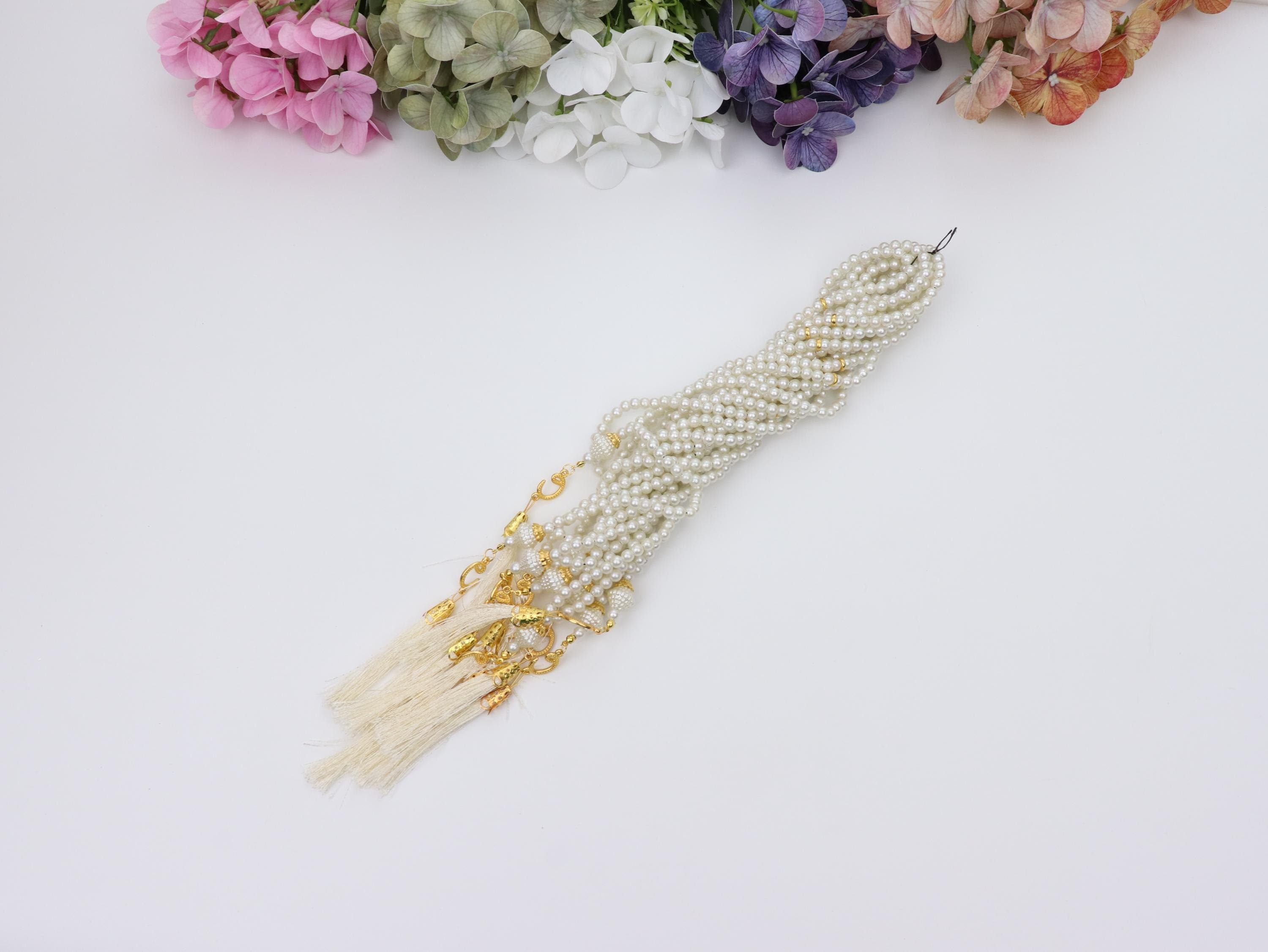 Vav Pearl Tasbih: Islamic Gifts, 99 Prayer Beads, Bulk Misbaha Tasbeeh, Ramadan Mubarak, Eid - image 4