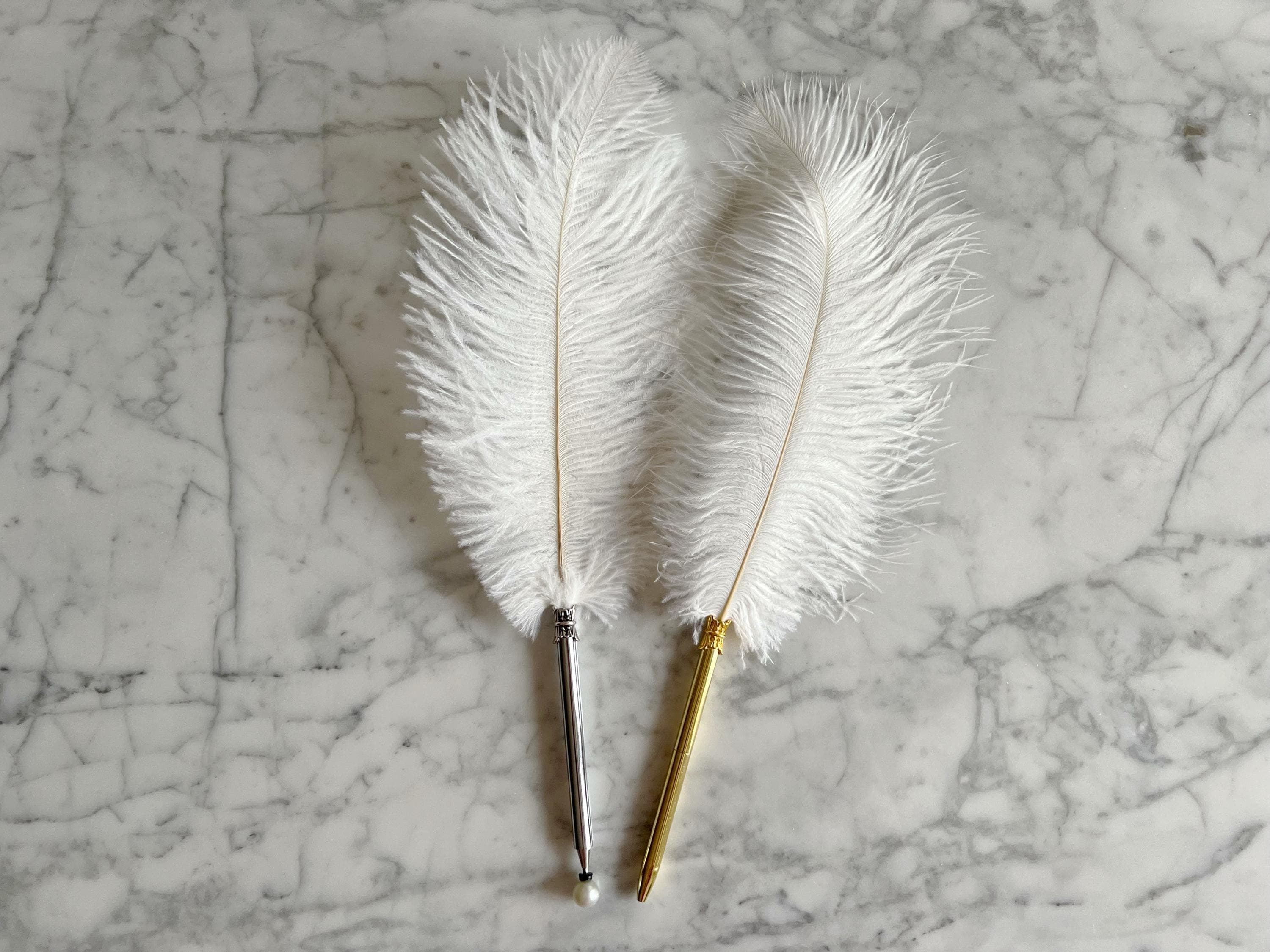 Luxury Feather Pen Nikkah Wedding Pen Guestbook
