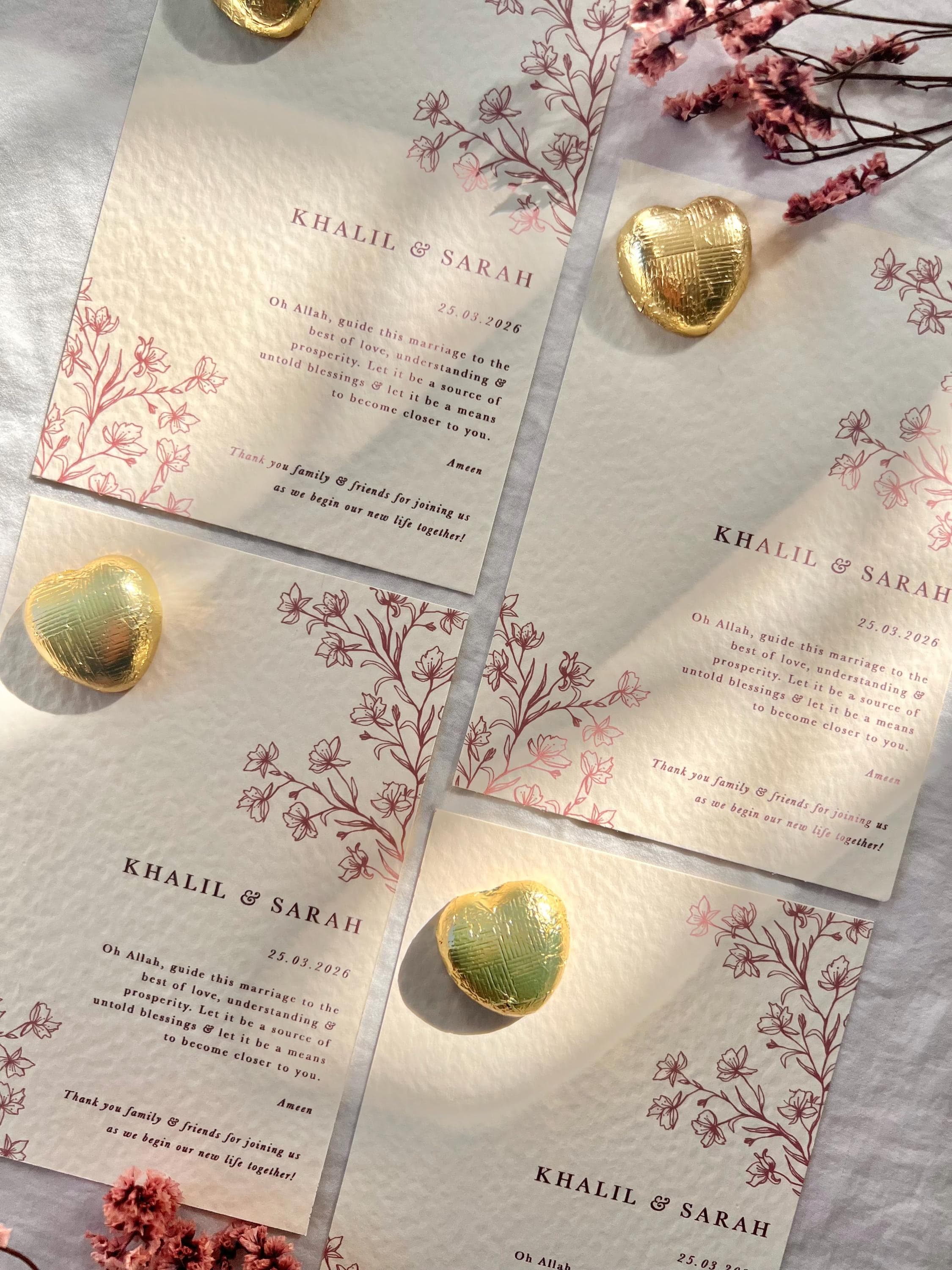 Wedding Favours: Luxury Chocolate Engagement Favours