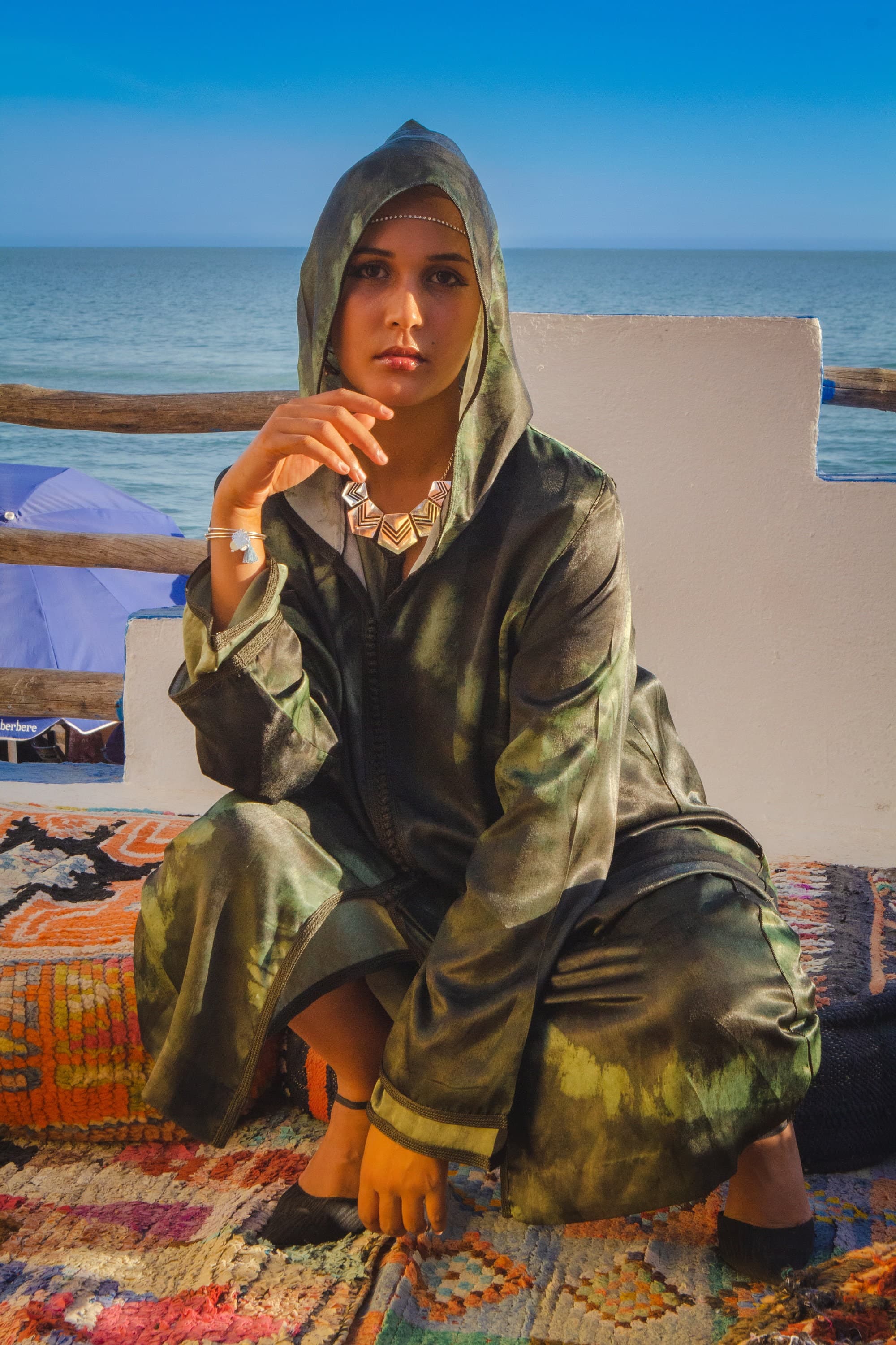 Vintage Moroccan Kaftan & Jellaba Set: Handmade Women's Dress - image 5