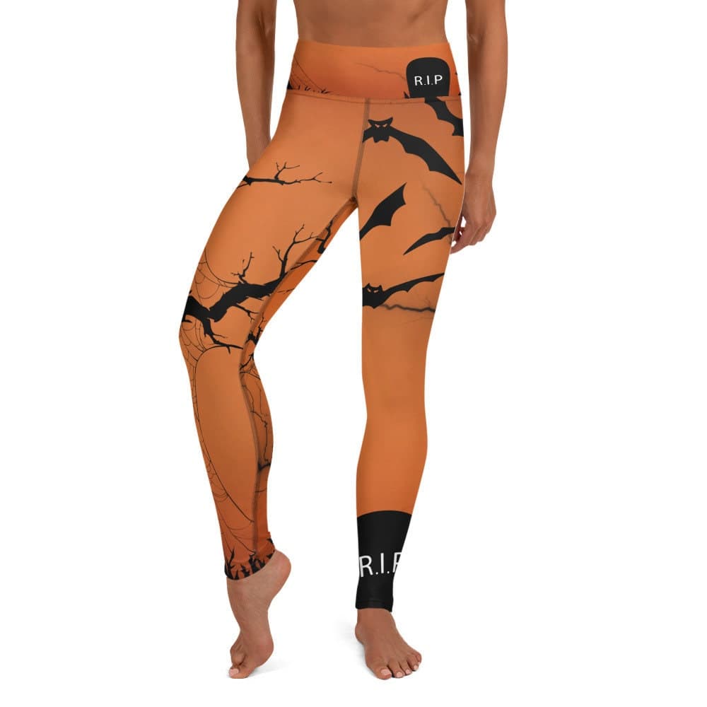 Halloween Yoga Leggings: Printed Women's Activewear