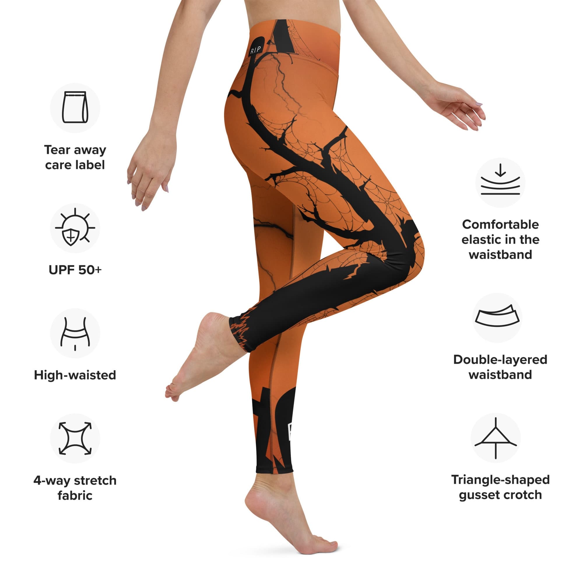 Halloween yoga leggings,festival wear,women's yoga clothes,printed leggings,workout pants,fitness leggings,fall leggings,women activewear