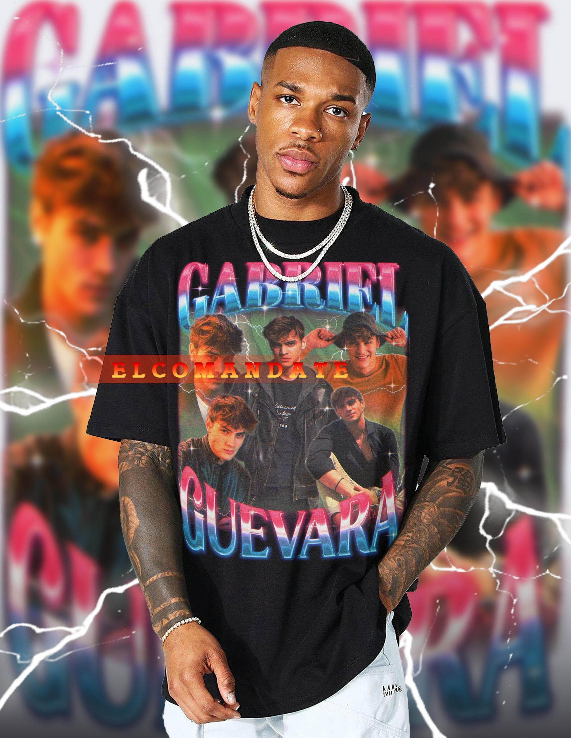 GABRIEL GUEVARA Sweater, Gabriel Guevara Merch Gift, Gabriel Guevara Vintage Tshirt, Gabriel Guevara Homage Tshirt, Gabriel Guevara Fan Tees - image 4