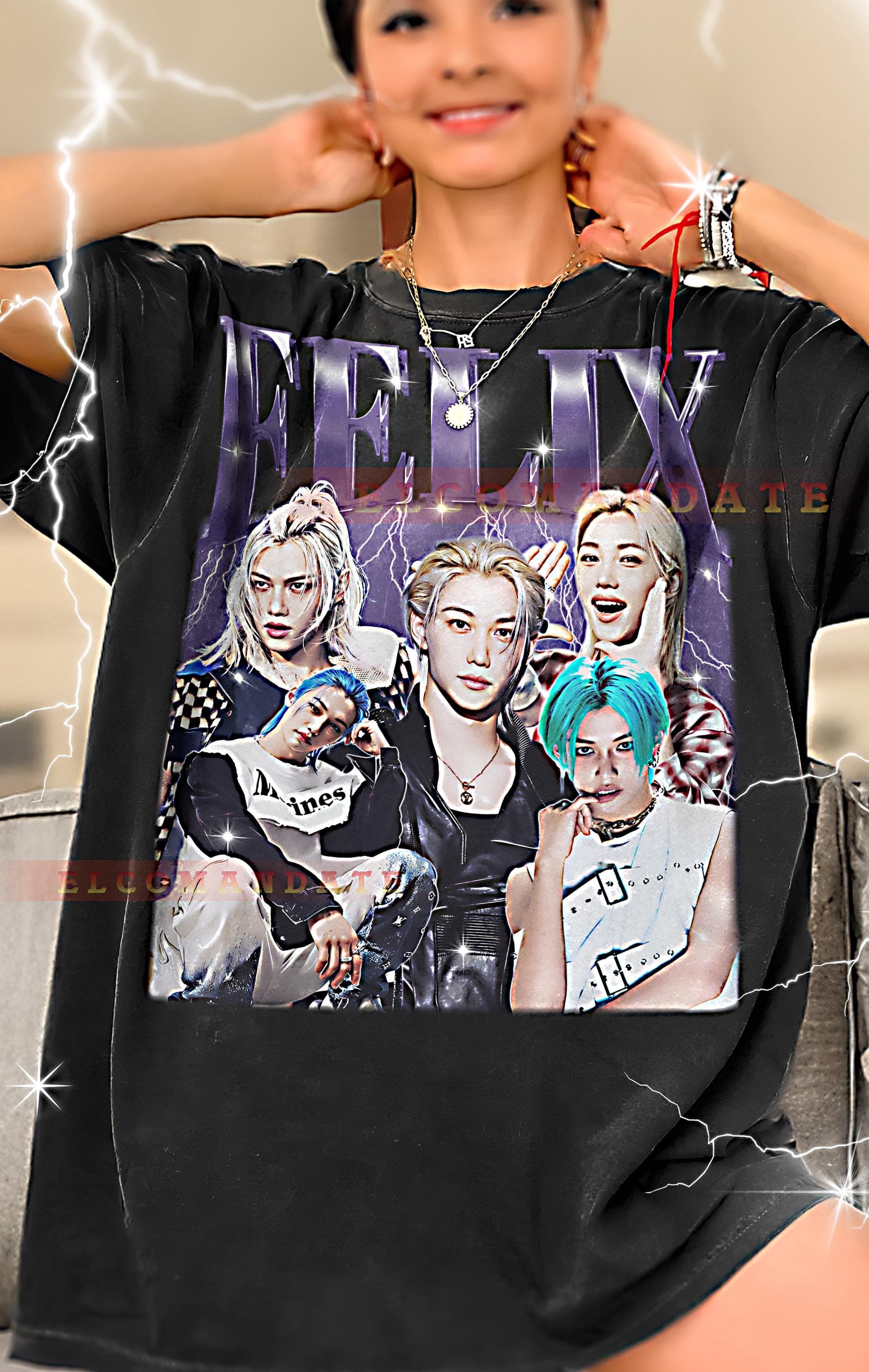 Felix Straykids Bootleg Tee, Felix Straykids Longsleeve Tee, Felix Straykids Retro Tee, Felix Straykids Vintage Tee, Felix Straykids 90s Tee
