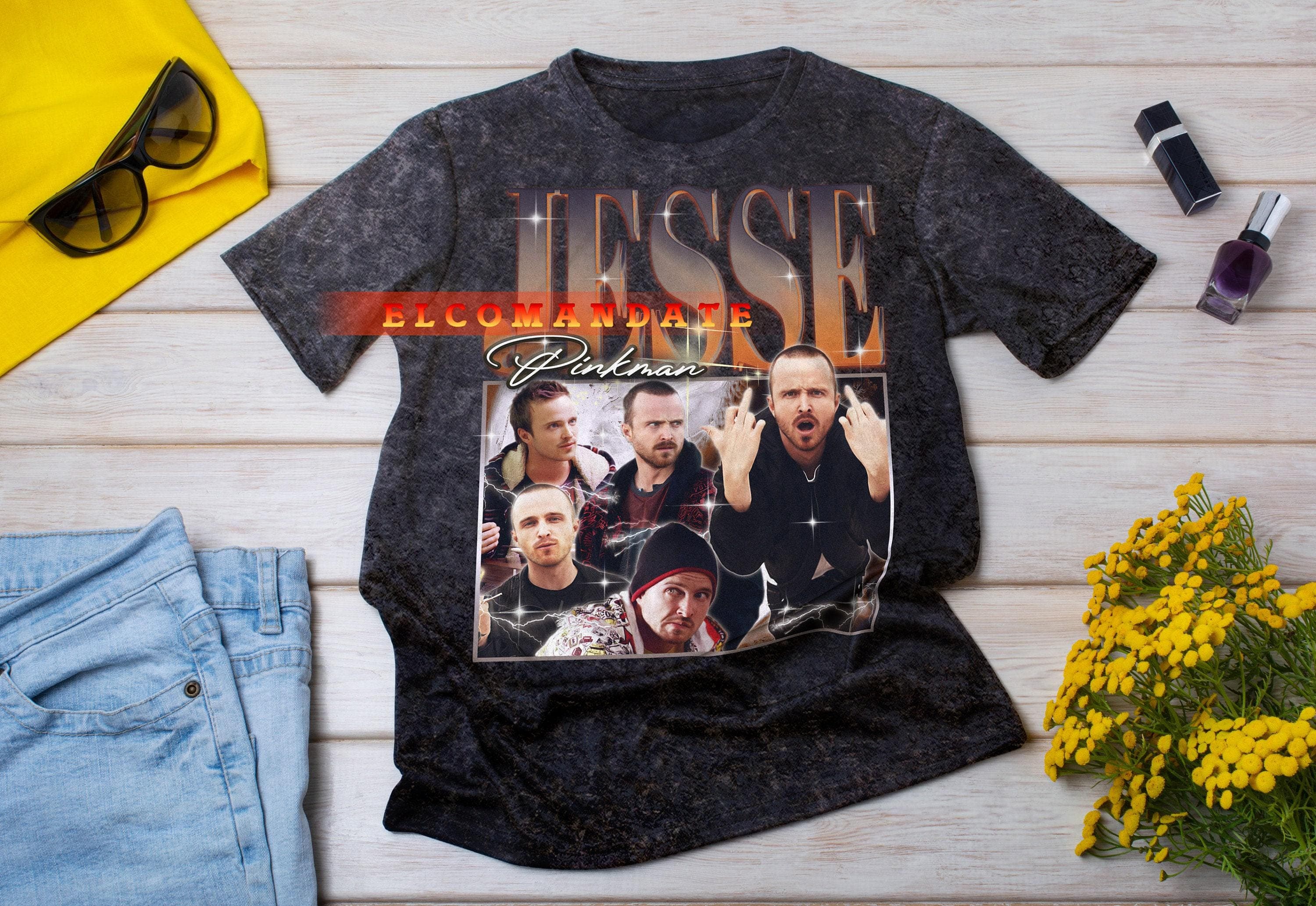 JESSE PINKMAN Shirt, Breaking Bad Vintage Shirt, Jesse Pinkman Retro 90s Tshirt, Jesse Pinkman Sweatshirt, Jesse Pinkman Longsleeve - image 5