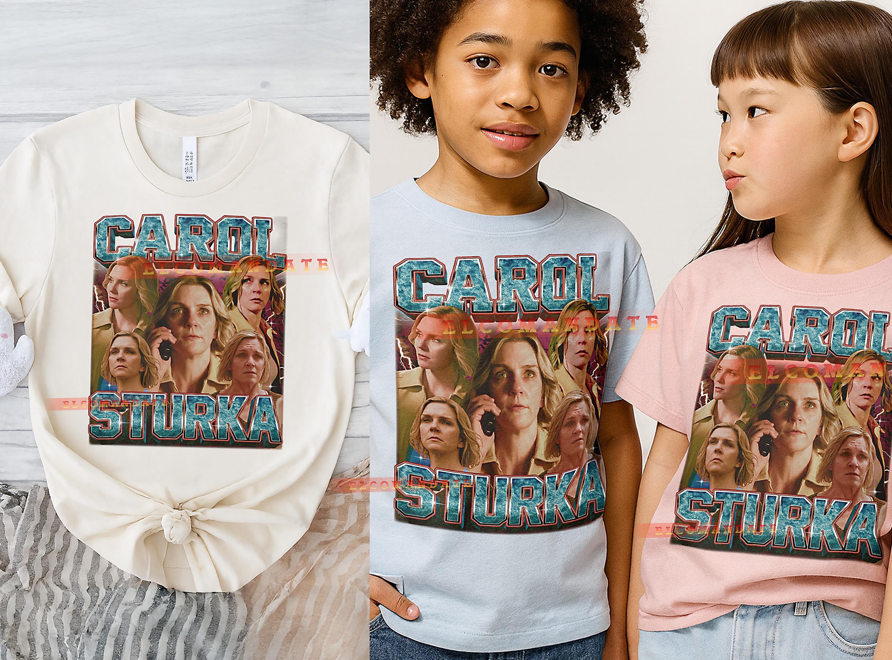 Carol Sturka T-Shirt, Vintage Star Celebrity Performer Retro Design Tee, 90s Retro Plur1bus , Vince Gilligan Pluribus Carol Sturka Sweater - image 4