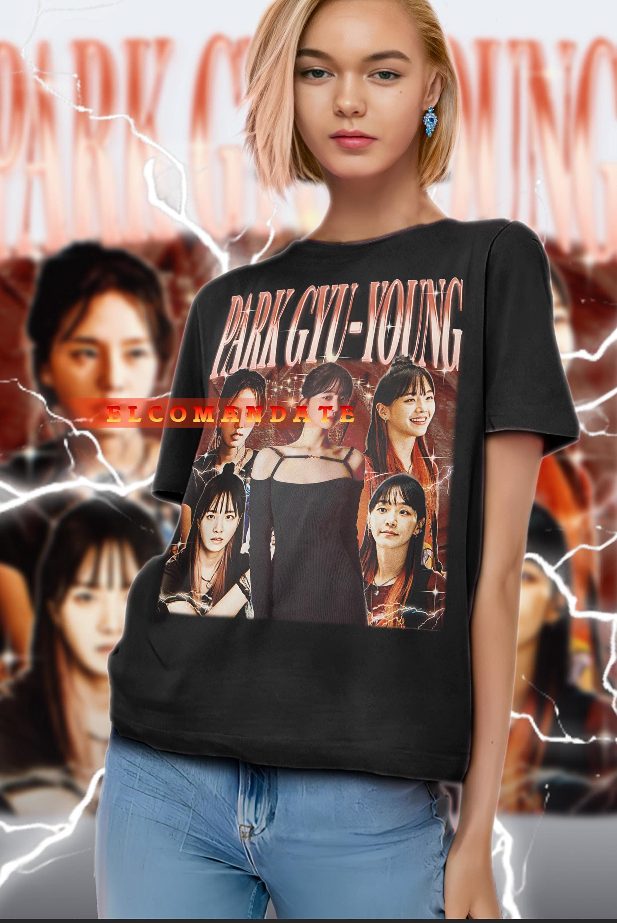 PARK GYU-YOUNG Shirt - Park Gyu-young Vintage Shirt, Park Gyu-young Retro 90s Tshirt, Park Gyu-young Bootleg Tee, Park Gyu-young Sweater