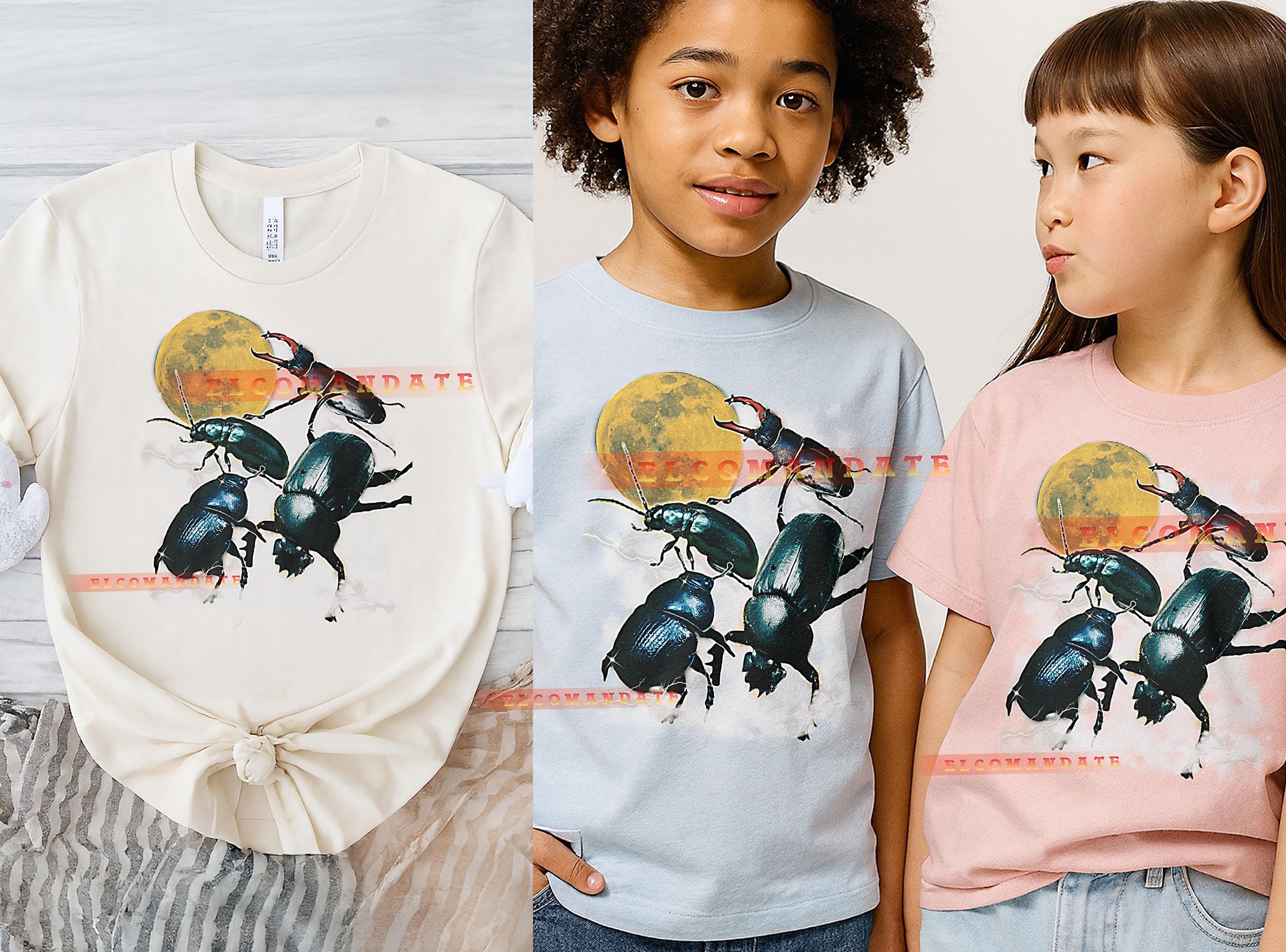Beetle T-Shirt, Vintage Animal Lovers Insect Wildlife Nature Graphic Tee, 90s Retro Throwback, Beetle Sweater - image 4
