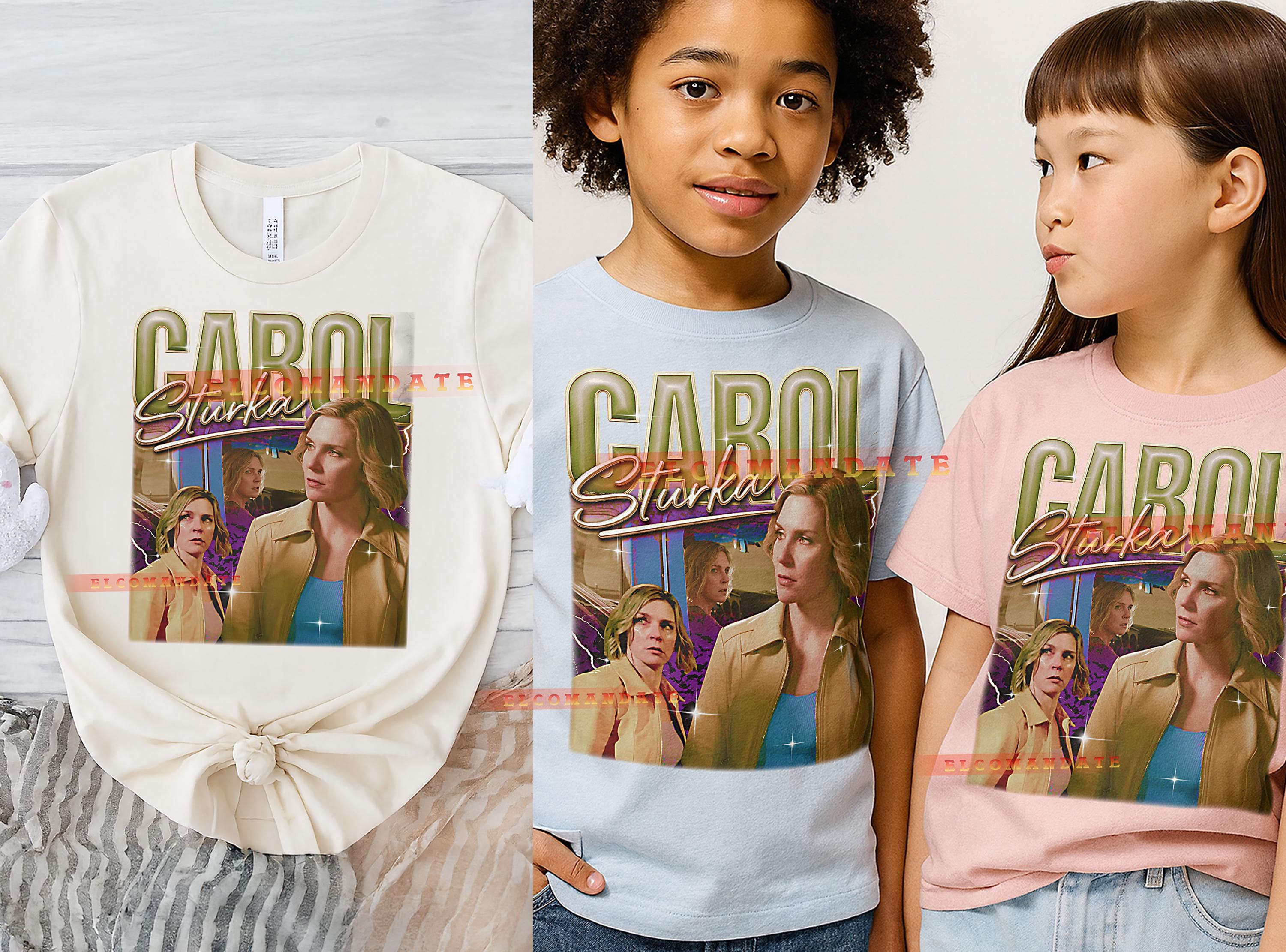 Carol Sturka T-Shirt, Vintage Plur1bus Retro Aesthetic Tee, 90s Pluribus Throwback, Vince Gilligan Carol Sturka Sweater - image 4