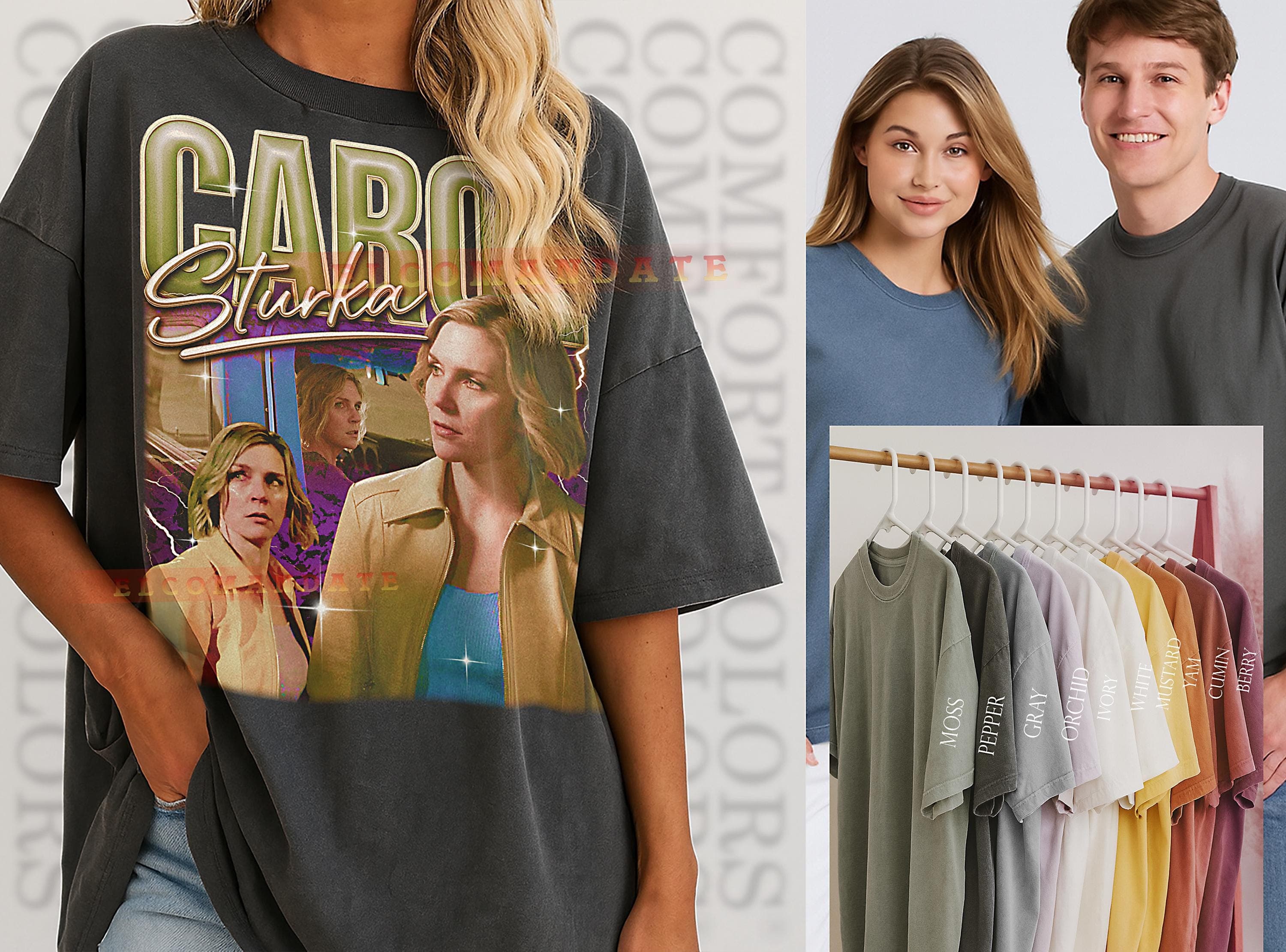 Carol Sturka T-Shirt, Vintage Plur1bus Retro Aesthetic Tee, 90s Pluribus Throwback, Vince Gilligan Carol Sturka Sweater - image 3