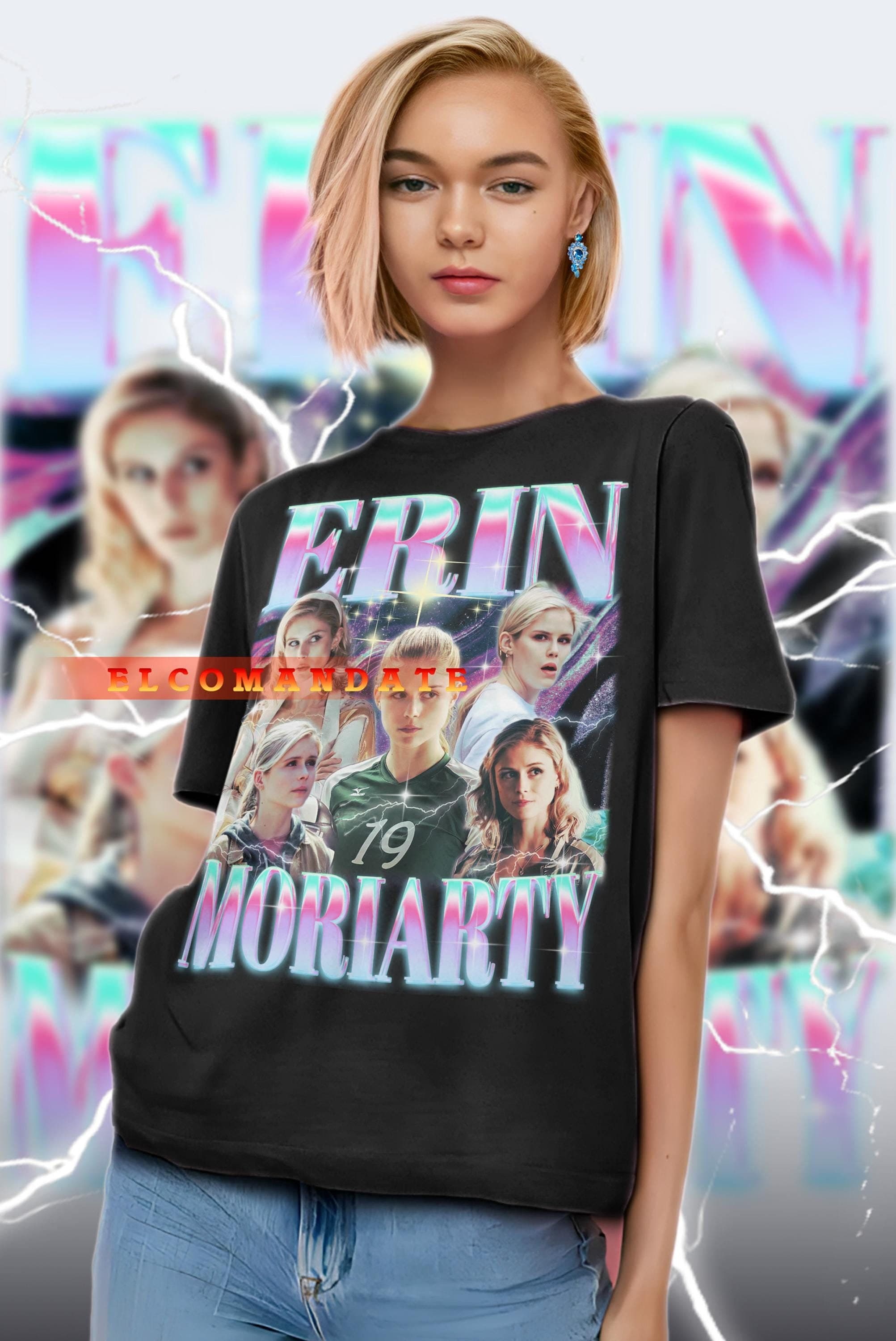 ERIN MORIARTY Shirt, Erin Moriarty Vintage Shirt, Erin Moriarty Retro 90s Tshirt, Erin Moriarty Sweatshirt, Erin Moriarty Longsleeve