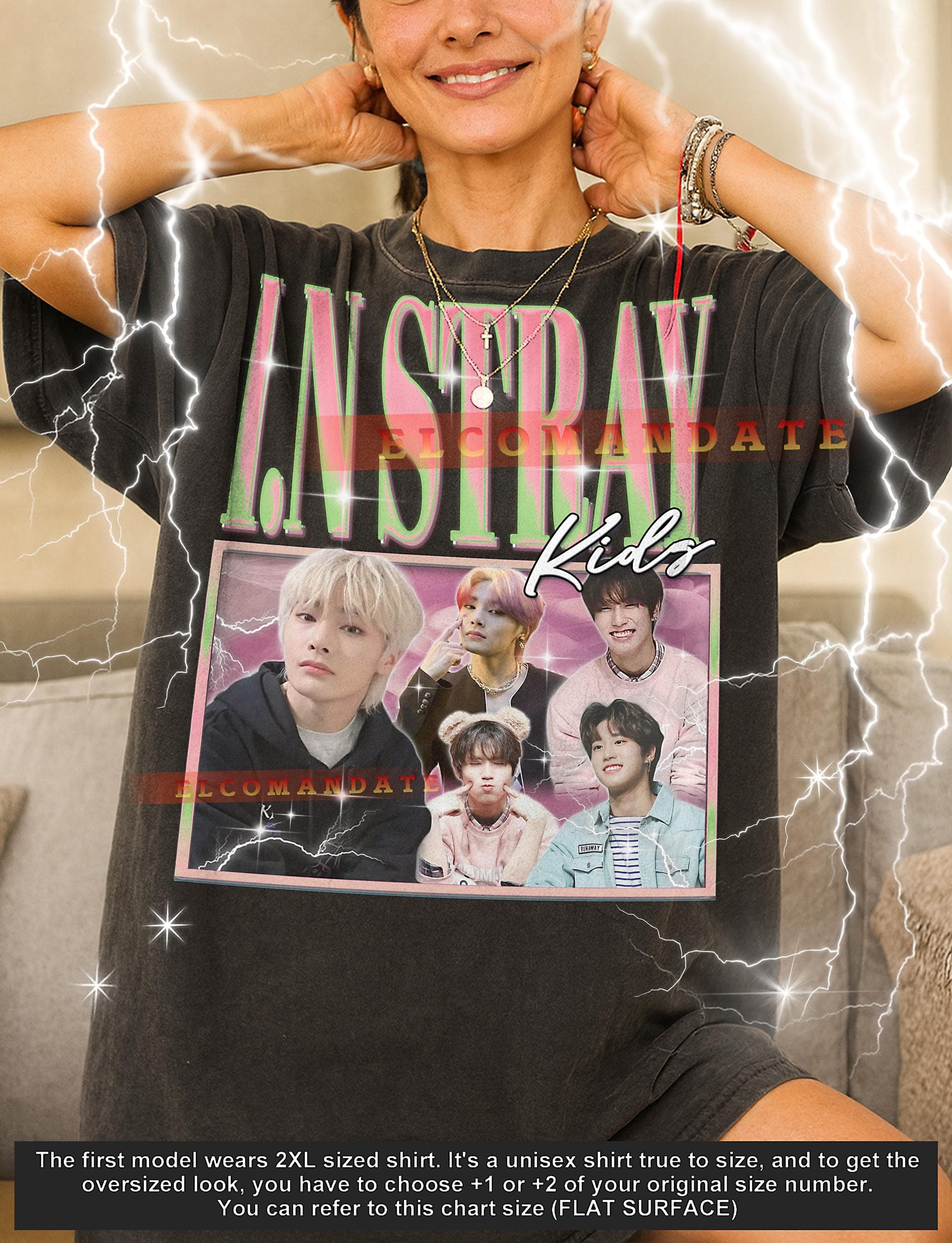 I N Stray Kids Bootleg Shirt, I N Stray Kids Vintage Tee, I N Stray Kids 90s Tshirt, I N Stray Kids Retro Tee, Kpop Idol Vocalist