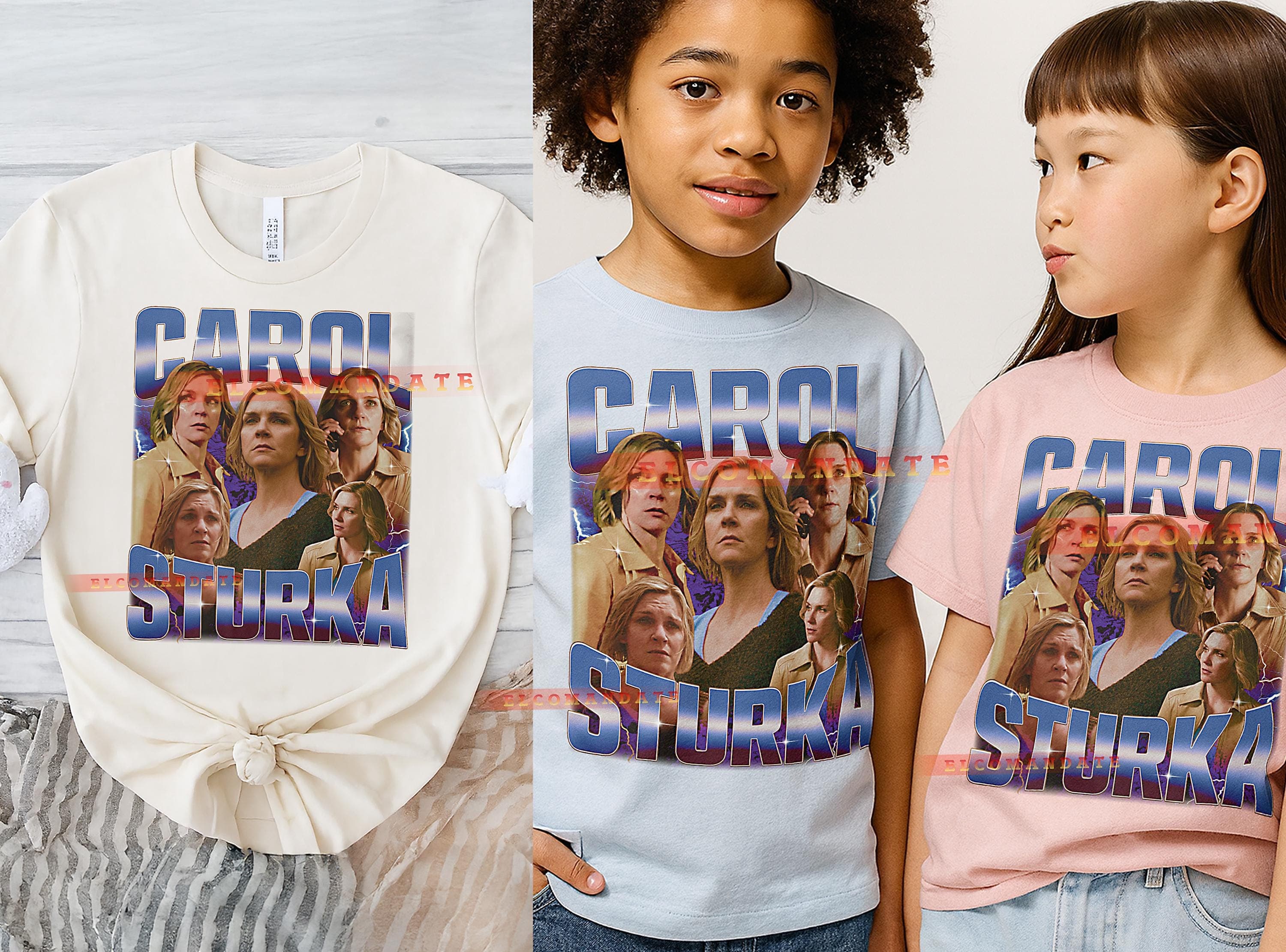 Carol Sturka T-Shirt, Plur1bus Iconic Celebrity Performer Star Graphic Tee, Vince Gilligan 90s Retro Throwback, Pluribus Carol Sweater - image 4