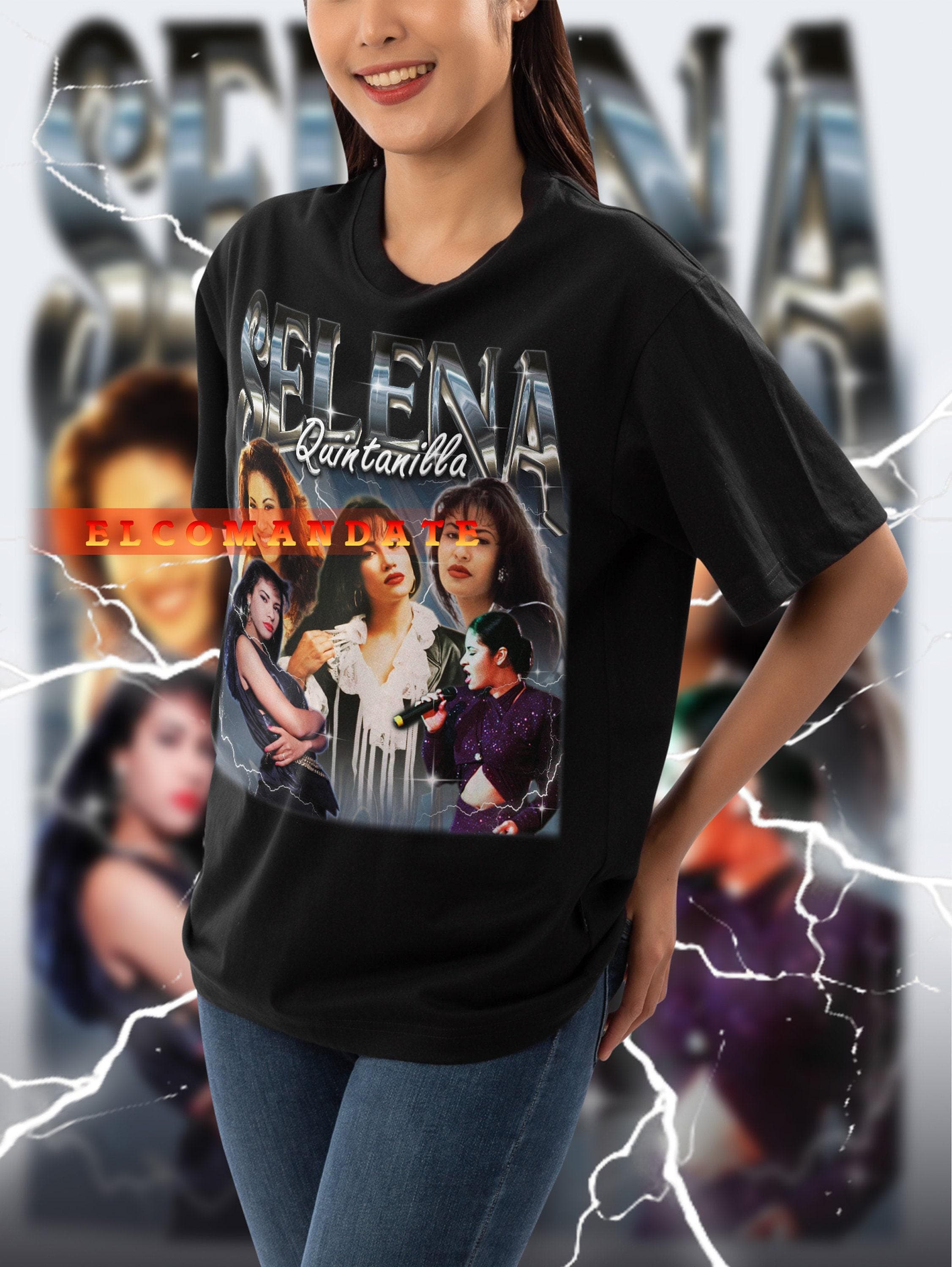 SELENA QUINTANILLA Vintage T-shirt - Selena Quintanilla Tribute Tee, Selena Quintanilla Long Sleeve Shirt, Selena Youth Tee, Kids Tee - image 4
