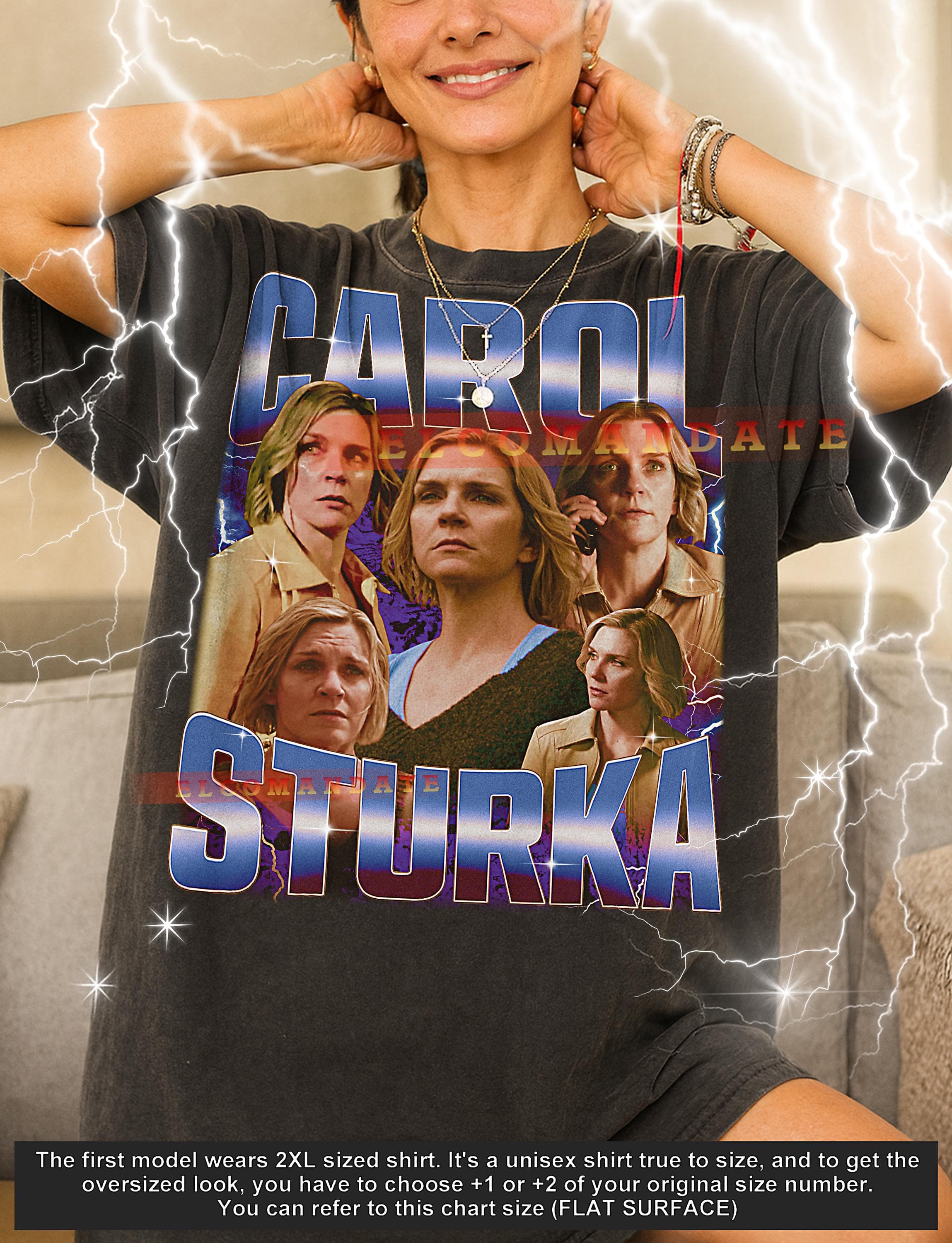 Carol Sturka T-Shirt, Plur1bus Iconic Celebrity Performer Star Graphic Tee, Vince Gilligan 90s Retro Throwback, Pluribus Carol Sweater