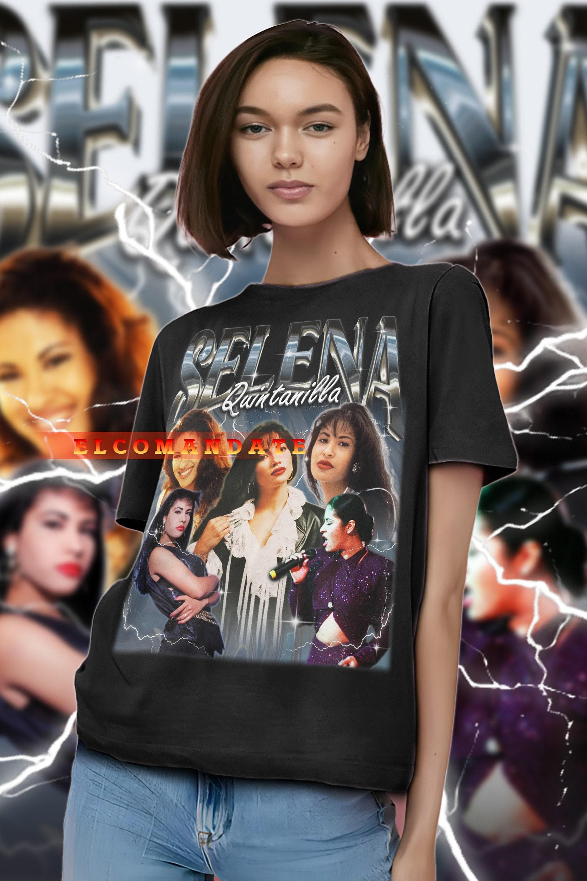 SELENA QUINTANILLA Vintage T-shirt - Selena Quintanilla Tribute Tee, Selena Quintanilla Long Sleeve Shirt, Selena Youth Tee, Kids Tee