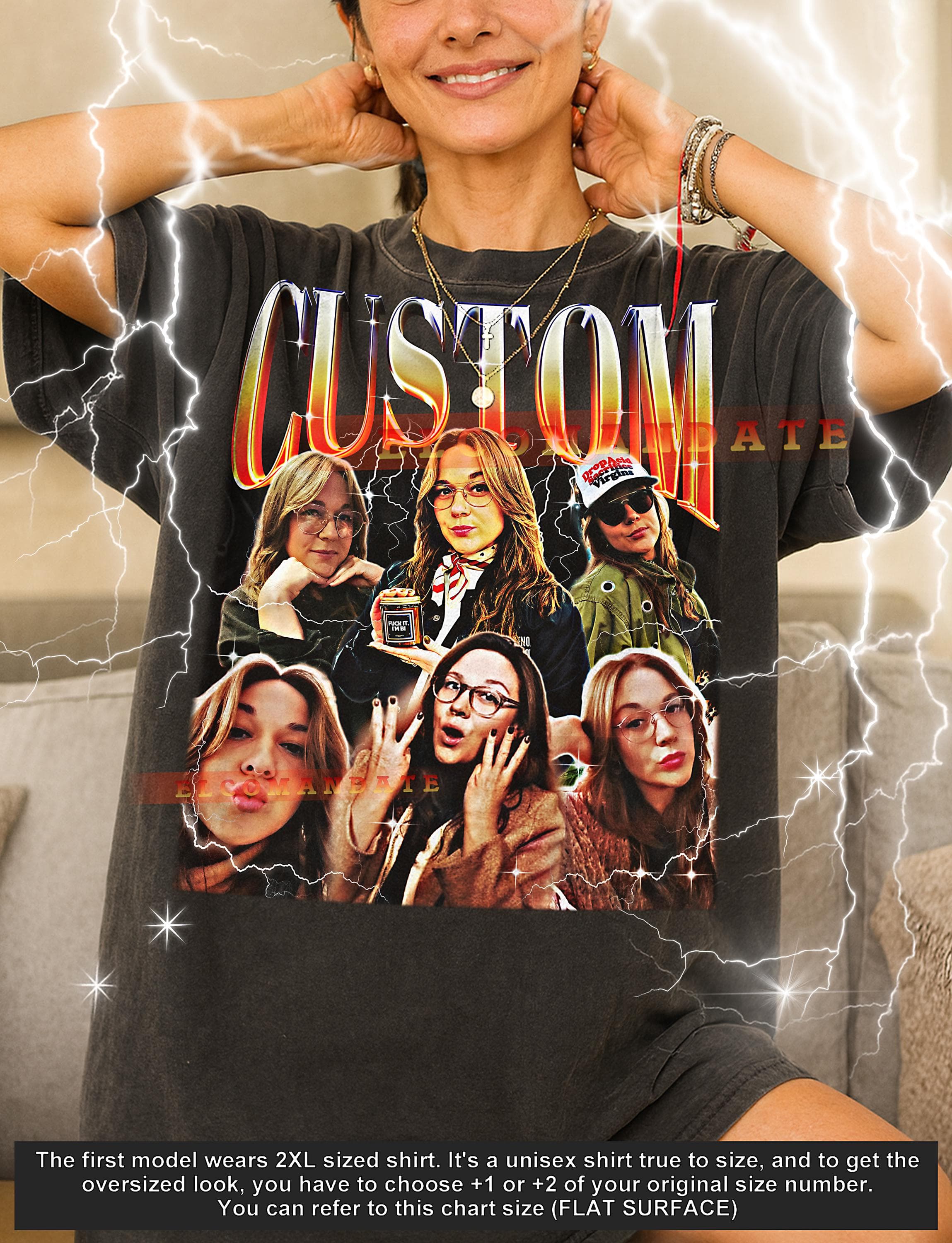 Custom 90s Bootleg, Custom Personalized Shirt, Custom Vintage Gift, Custom Unique Tee, Custom Retro Style Shirt, Custom GF Shirt