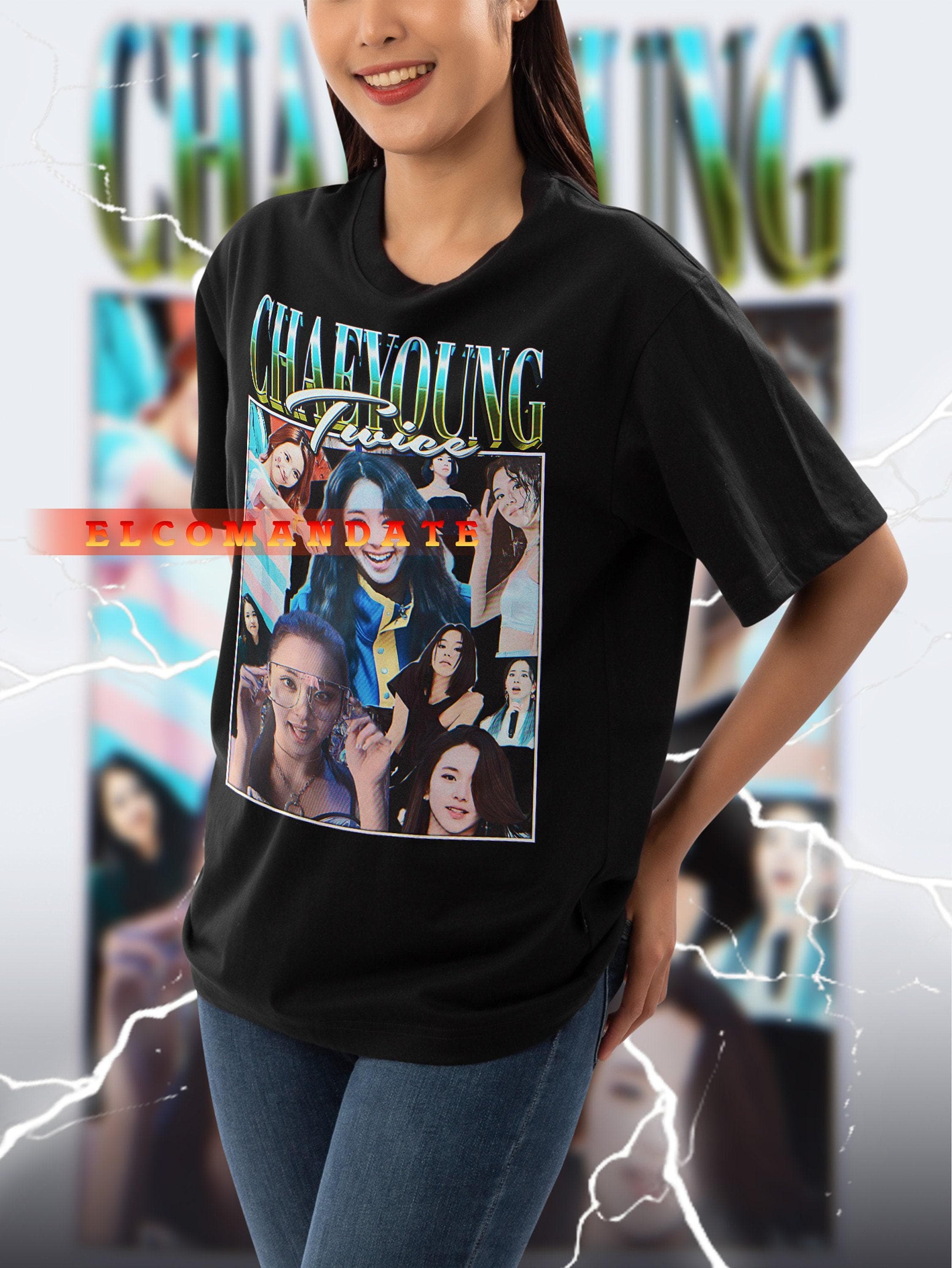 CHAEYOUNG TWICE Vintage Shirt, Chaeyoung Twice Homage Tshirt, Chaeyoung Twice Fan Tees, Chaeyoung Twice Retro 90s Sweater, Chaeyoung Twice - image 5