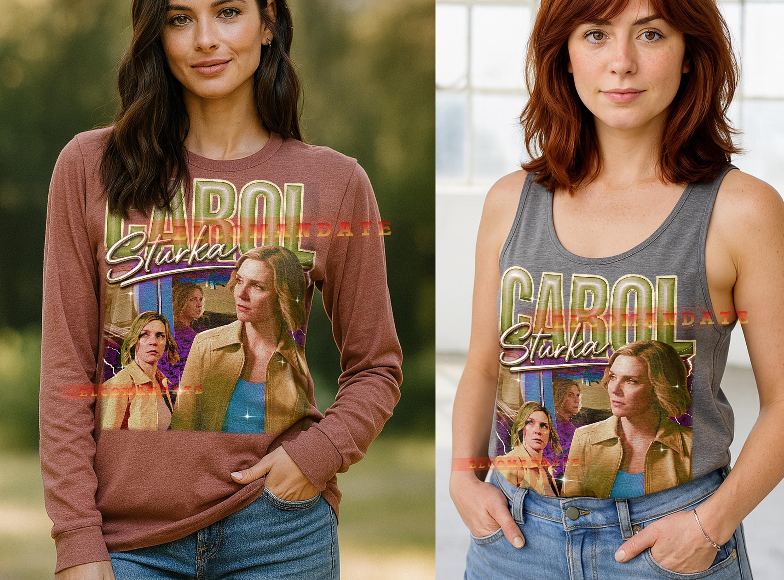 Carol Sturka T-Shirt, Vintage Plur1bus Retro Aesthetic Tee, 90s Pluribus Throwback, Vince Gilligan Carol Sturka Sweater - image 5
