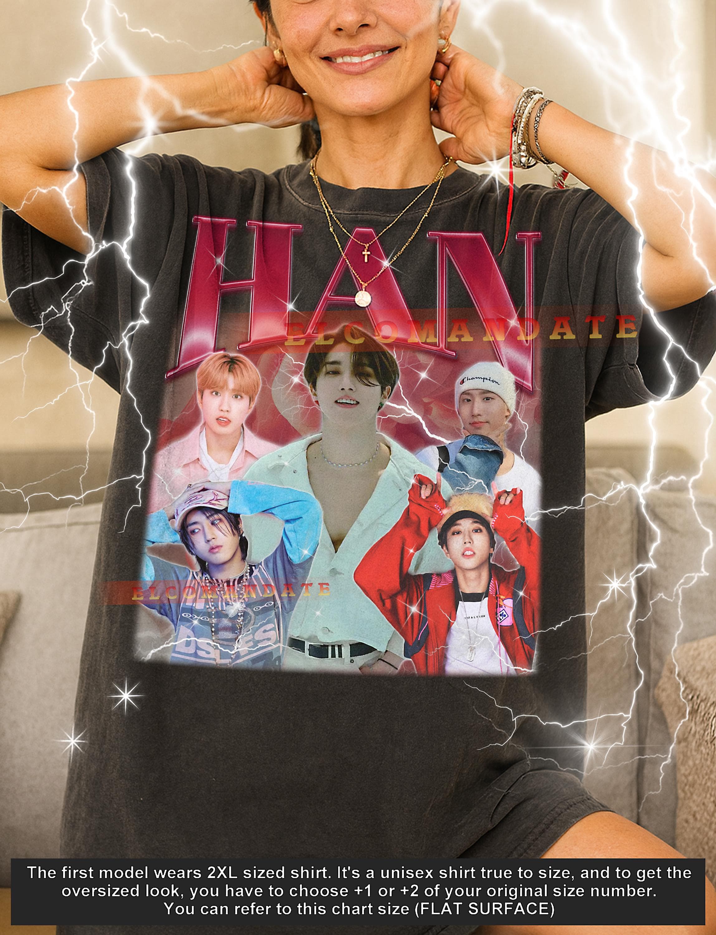 Han Straykids Bootleg Shirt, Han Straykids Vintage Tee, Han Straykids 90s Tshirt, Han Straykids Retro Tee, Rapper Producer