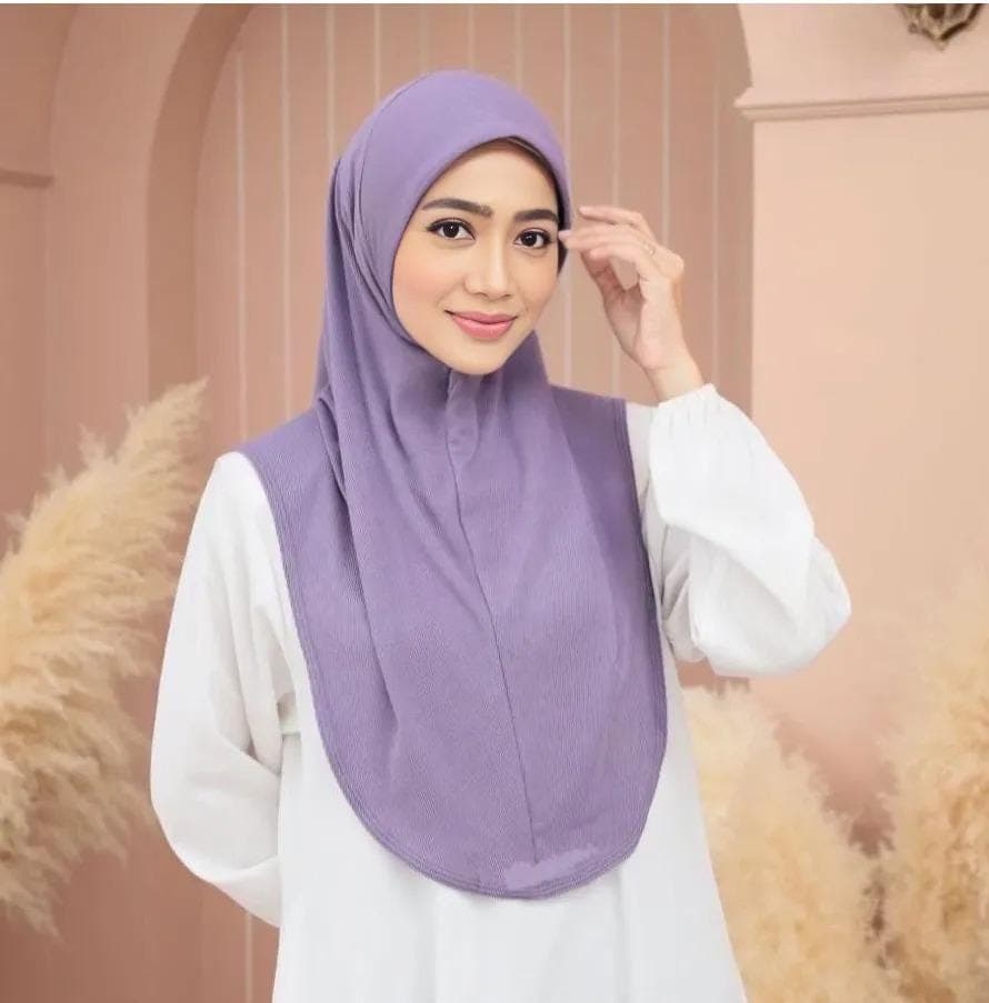 Instant Hijab | Premium Moss Crepe | Slip-On Hijab | Ready-to-Wear Scarf | M and L Size - image 4