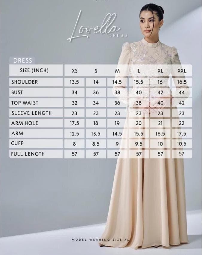 Elegant Modest Long Dress with Lace Embroidery, Bridesmaid Gala Dinner Dress, Kebaya Style Evening Gown, Muslimah Occasion Wear, Custom Fit - image 3