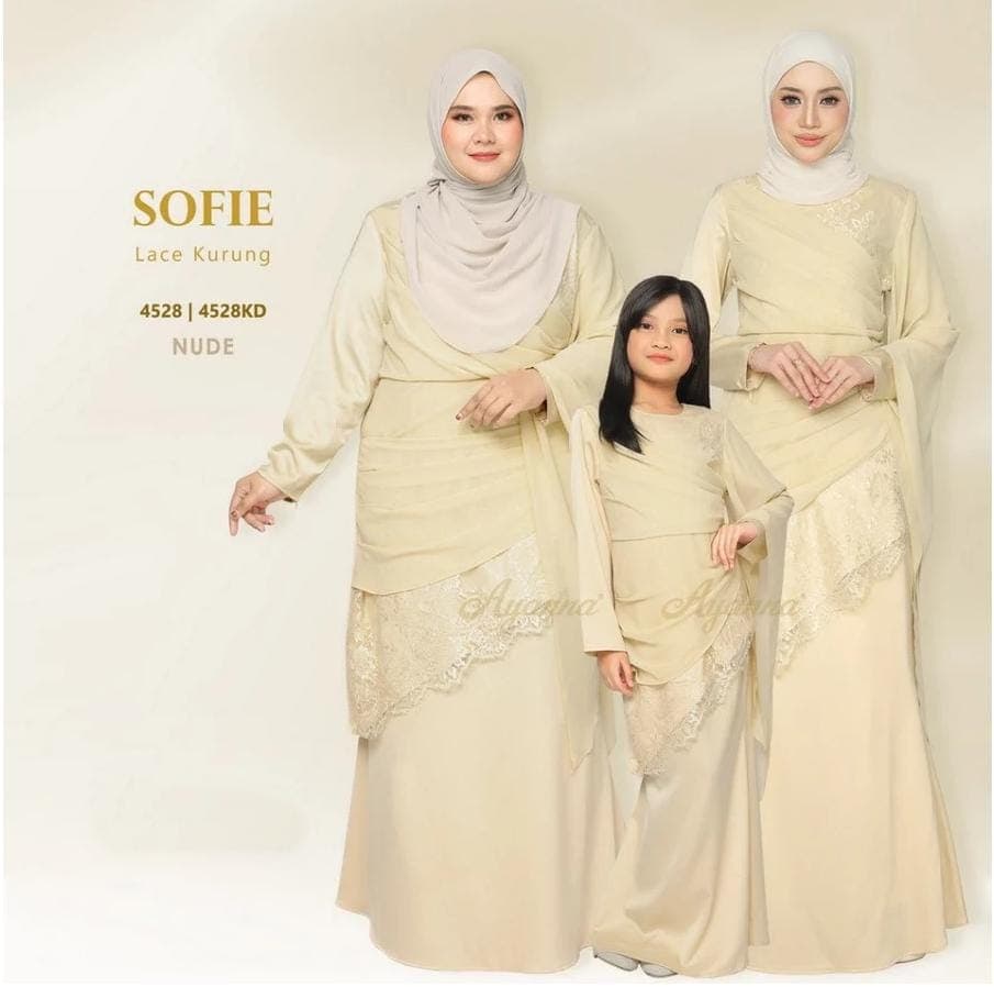 Minimalist Modest Evening Dress with Luxury Lace| Hijab-Friendly Long Sleeve Islamic Style Nikkah Gown, Dubai Style, XS-XXXL - image 4