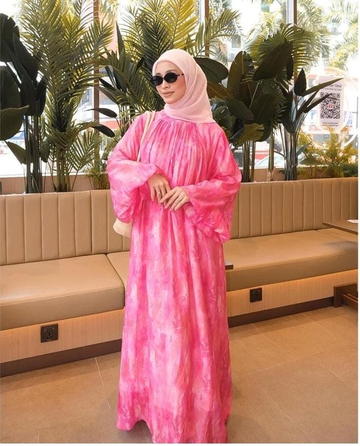 Elegant Modest Ironless Loose Cutting Soft Cotton Dress | Long Sleeve Islamic Style | Bridesmaid Dress | Graduation Dress - image 5