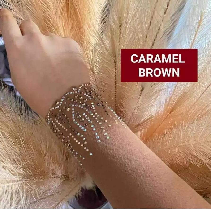 Rhinestone Cuff Handsocks | Embellished Arm Sleeves for Women | Crystal Modest Fashion | Bridal Nikah Sleeves | 20+ Colors Available - image 3