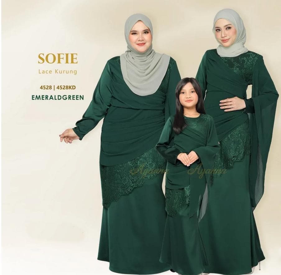 Minimalist Modest Evening Dress with Luxury Lace| Hijab-Friendly Long Sleeve Islamic Style Nikkah Gown, Dubai Style, XS-XXXL - image 3