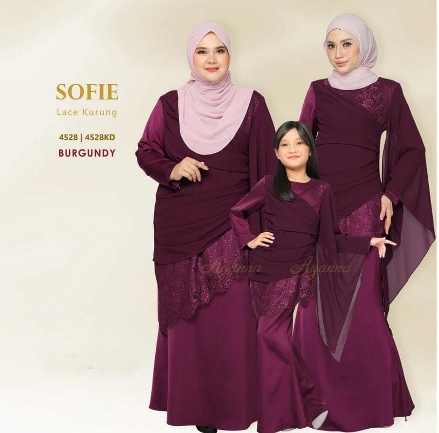 Minimalist Modest Evening Dress with Luxury Lace| Hijab-Friendly Long Sleeve Islamic Style Nikkah Gown, Dubai Style, XS-XXXL - image 5