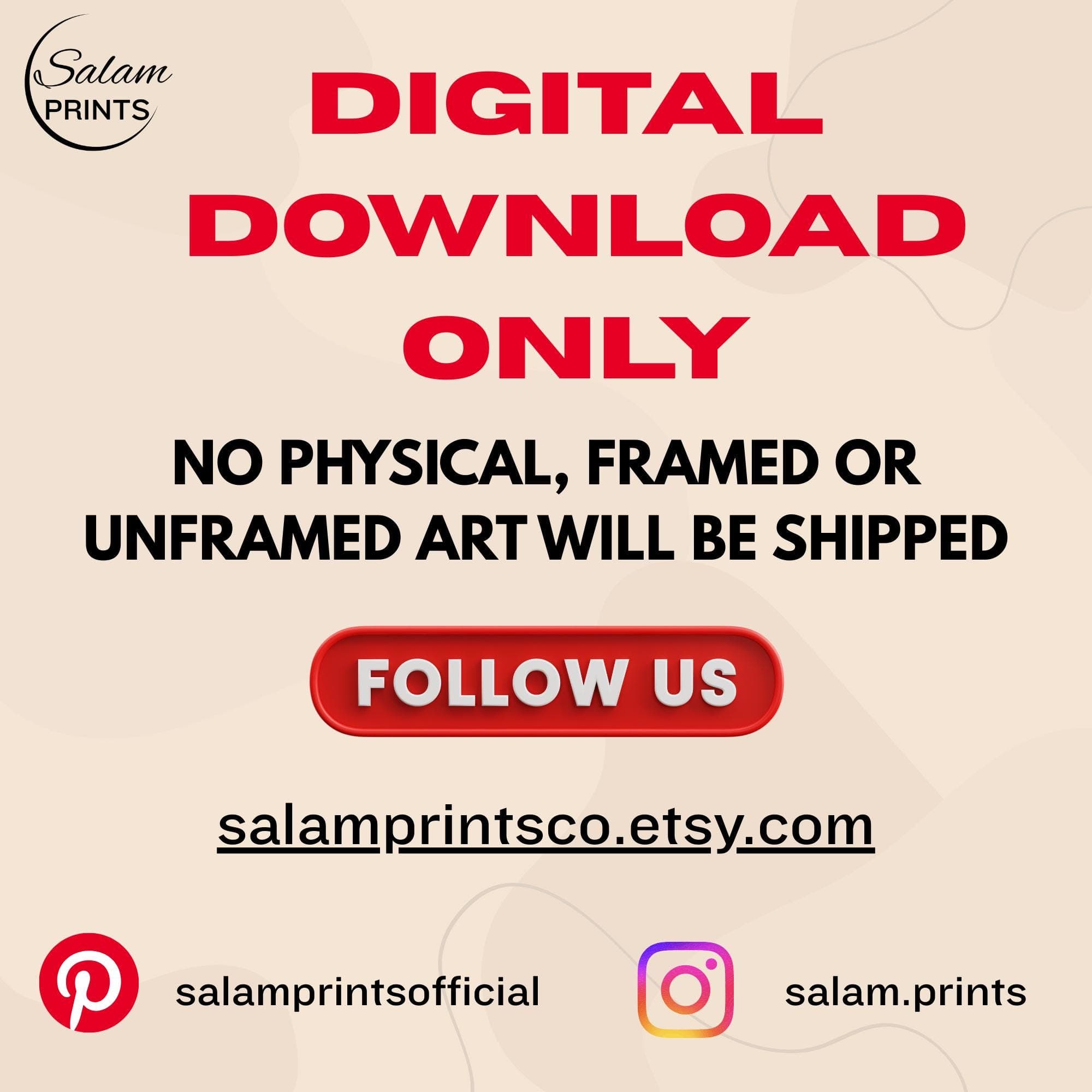 Personalised Islamic Name Art With Meaning | Beige Persian Rug Arabic Calligraphy Wall Art | (Digital Download) - image 5