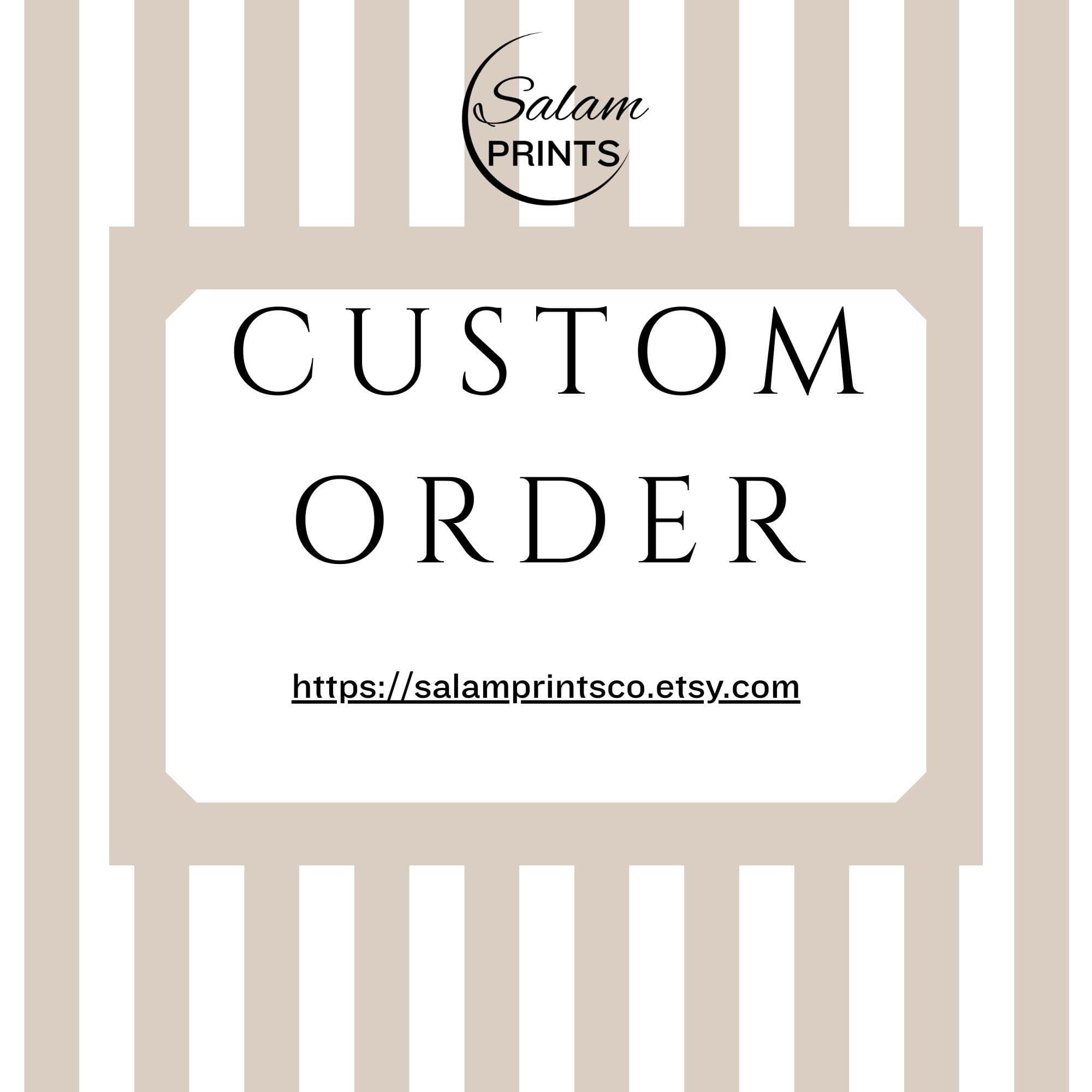 Made to order - | High-Resolution Islamic Digital Download