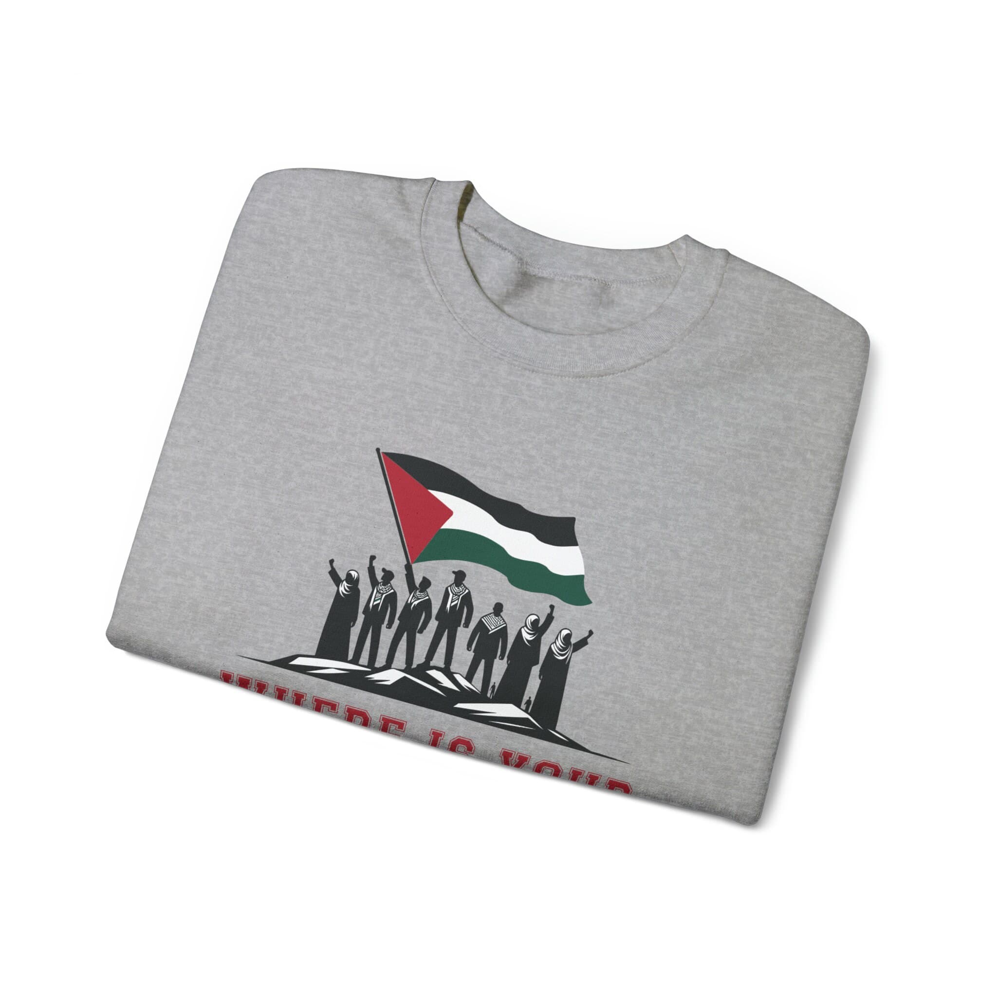 Palestinian Solidarity Sweatshirt: Gaza, West Bank Support - image 4