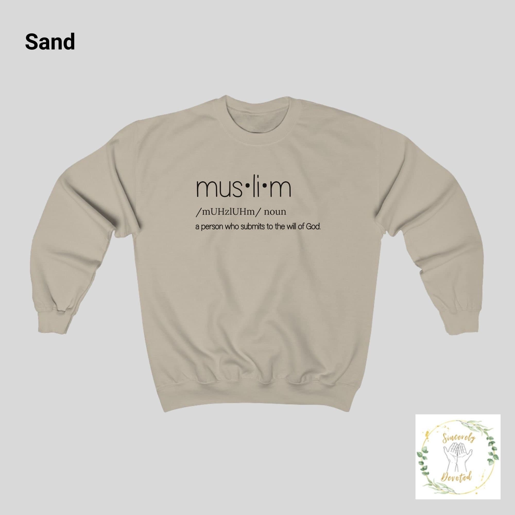Muslim Dad Sweatshirt: Definition Graphic - Unisex Cotton Blend - image 3