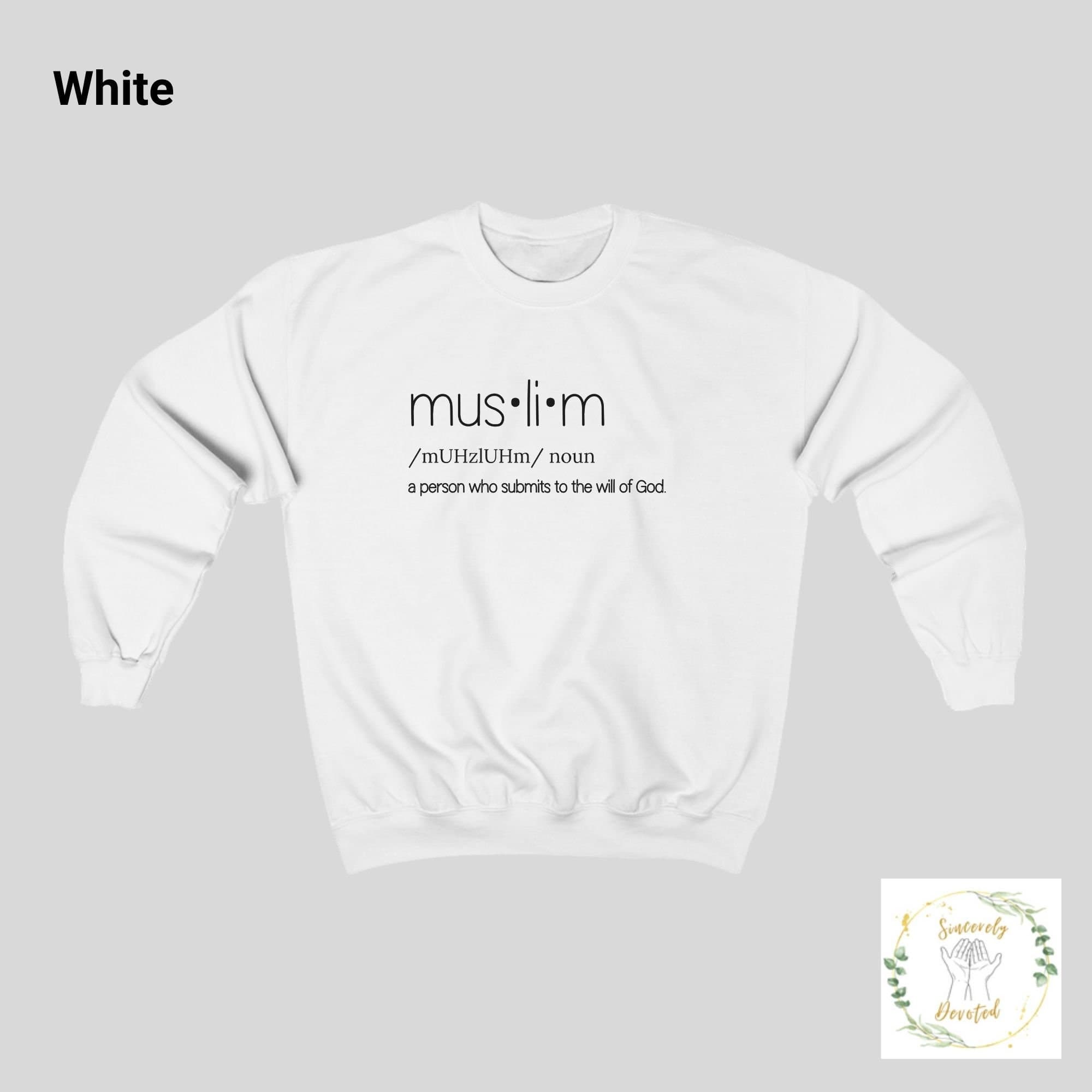 Muslim Dad Sweatshirt: Definition Graphic - Unisex Cotton Blend - image 5