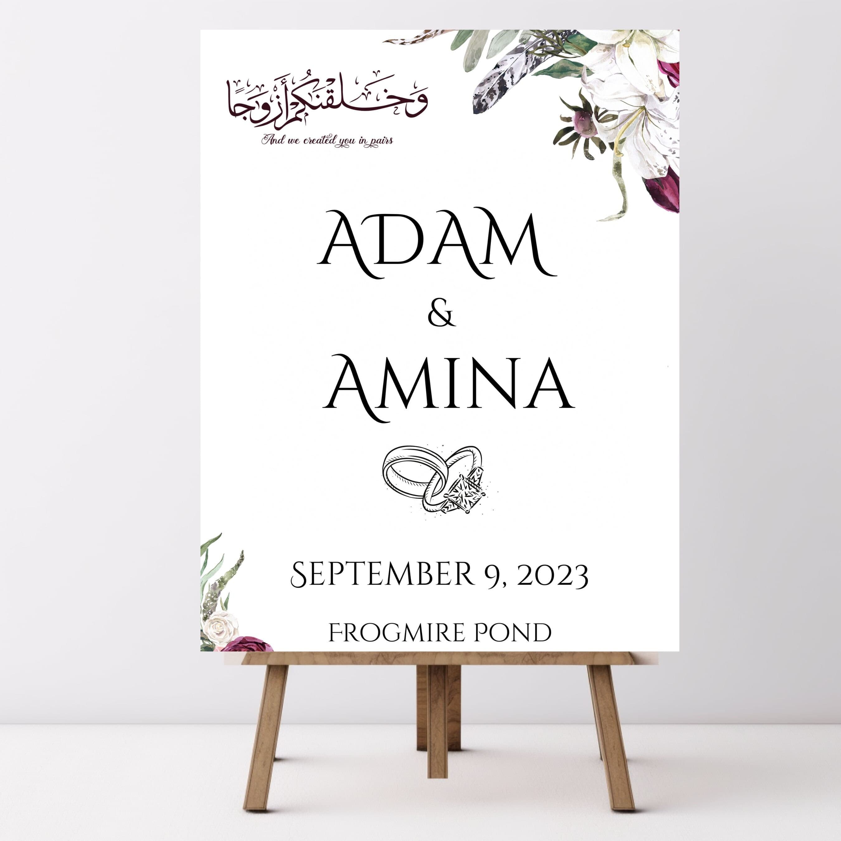 walima sign