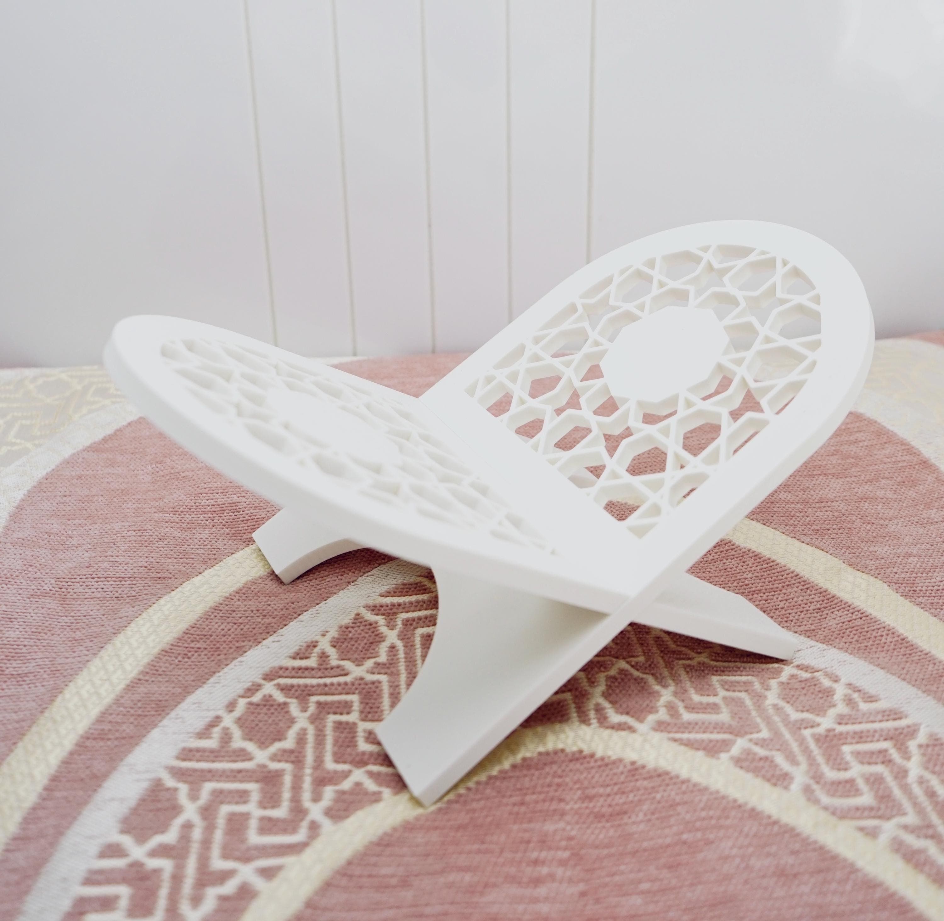 Quran Stand – Personalised Islamic Rehal – 3D Printed Muslim Gift – Ramadan & Eid Home Decor | Geo Arch Design