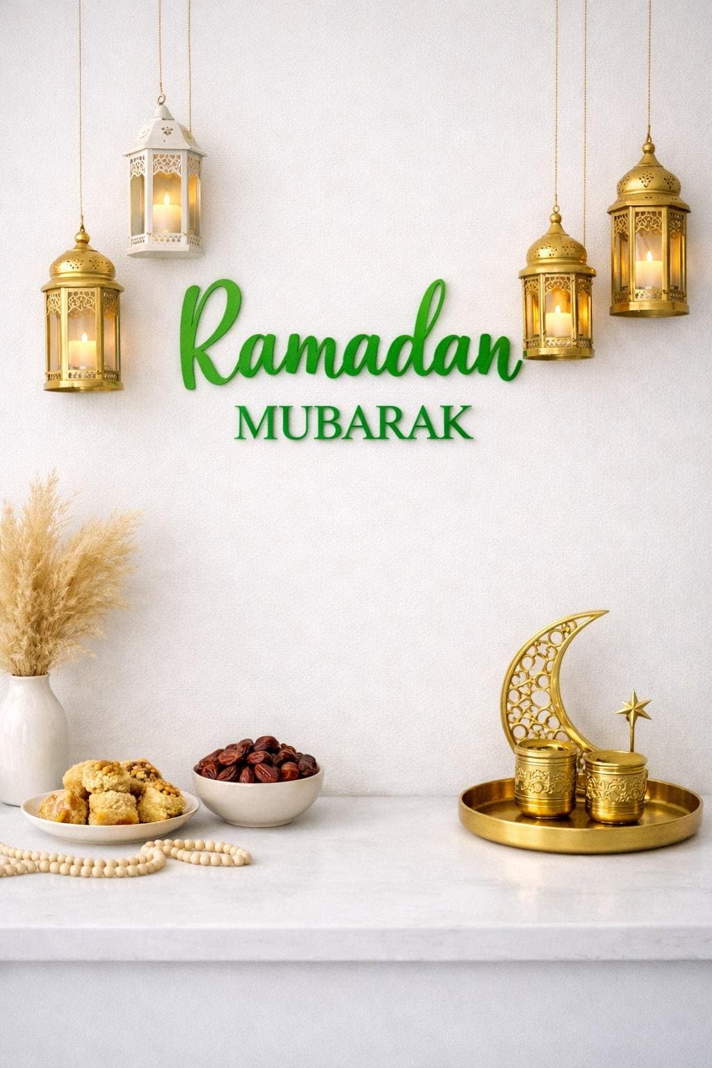 Eid Mubarak Wall Decor | 3D Islamic Wall Sign | Eid Decoration | Muslim Home Decor | Ramadan Sign Option - image 2