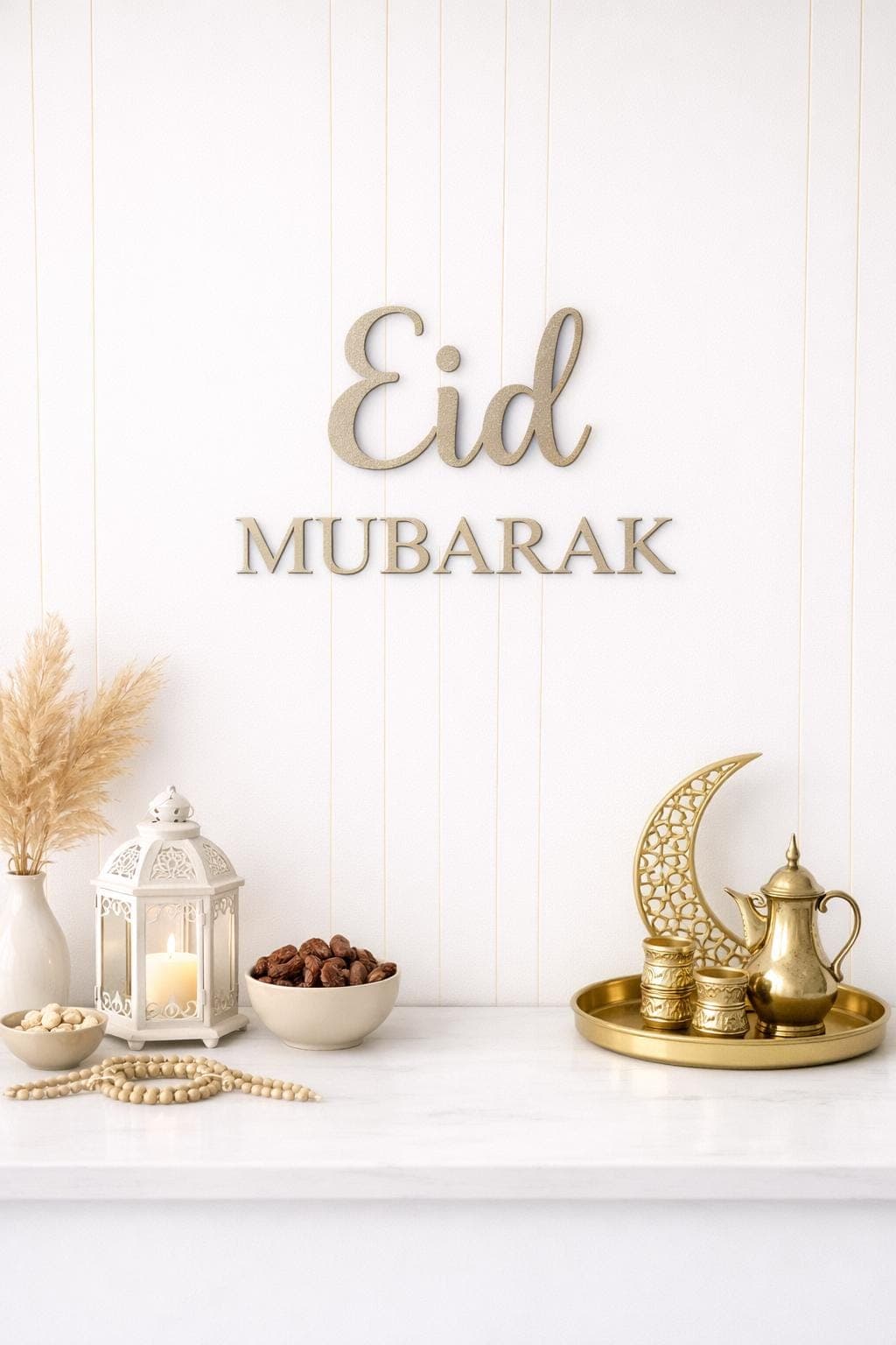 Ramadan Mubarak Wall Sign | 3D Islamic Wall Art | Ramadan Decor | Eid Gift | Modern Islamic Home DƩcor
