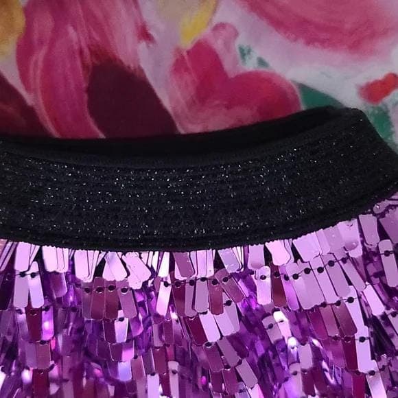 Patron de couture jupe à sequins –Jupe élastiquée avec doublure – Patron PDF A4 facile débutant – Couture fête ou soirée taille 6 à 14 ans - image 3