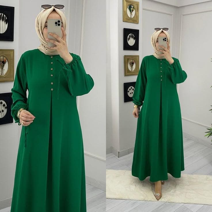 Patron de couture Abaya Pdf A4-A0| Robe Aline | Modèles de vêtements nationaux arabes/ Niqab /tailles xs--xxl/mode musulmane, hijab,ramadan - image 3