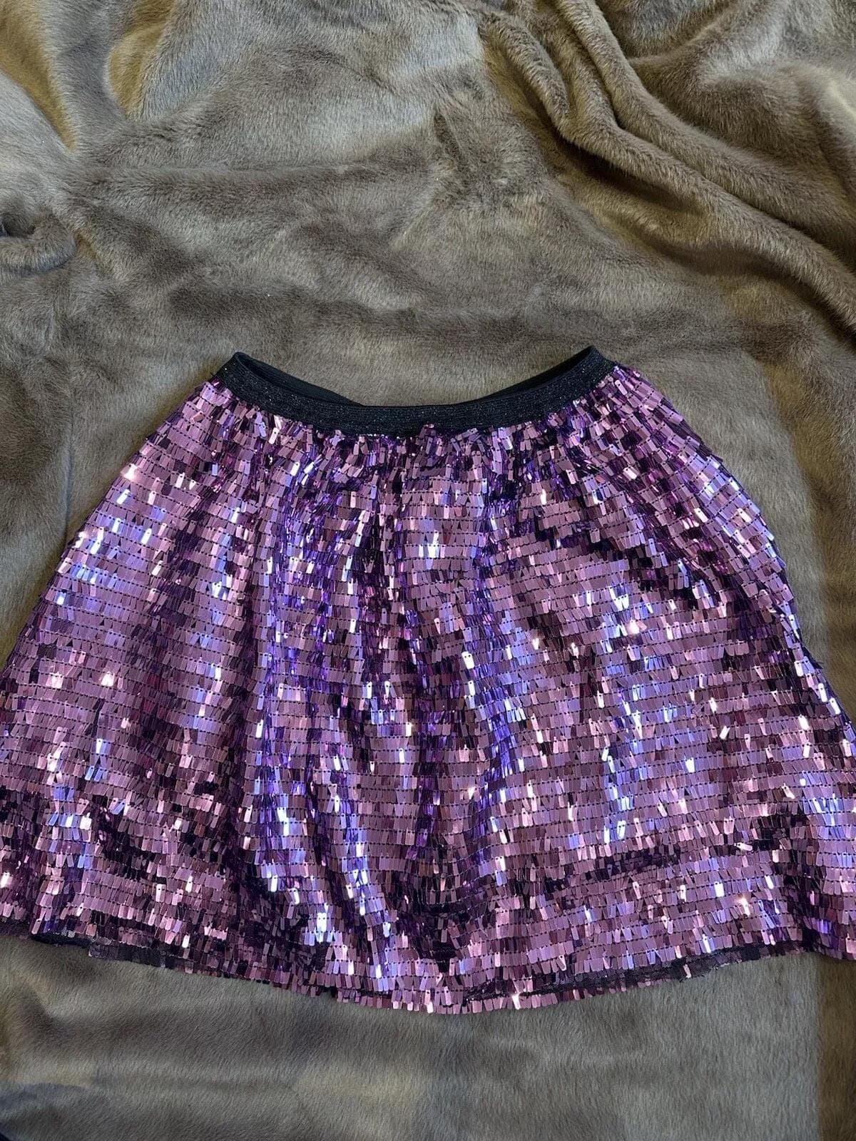 Patron de couture jupe à sequins –Jupe élastiquée avec doublure – Patron PDF A4 facile débutant – Couture fête ou soirée taille 6 à 14 ans - image 5