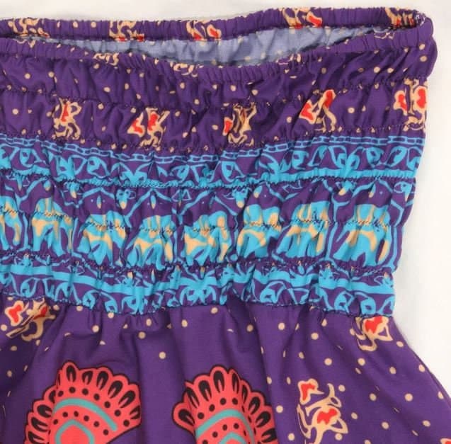 PDF swing pattern Peacock Tail smocked Harem Pants for Women, Low Crotch Yoga Clothes Aladdin Boho Loungewear, Gypsy Pants,Jumpsuits, - image 5