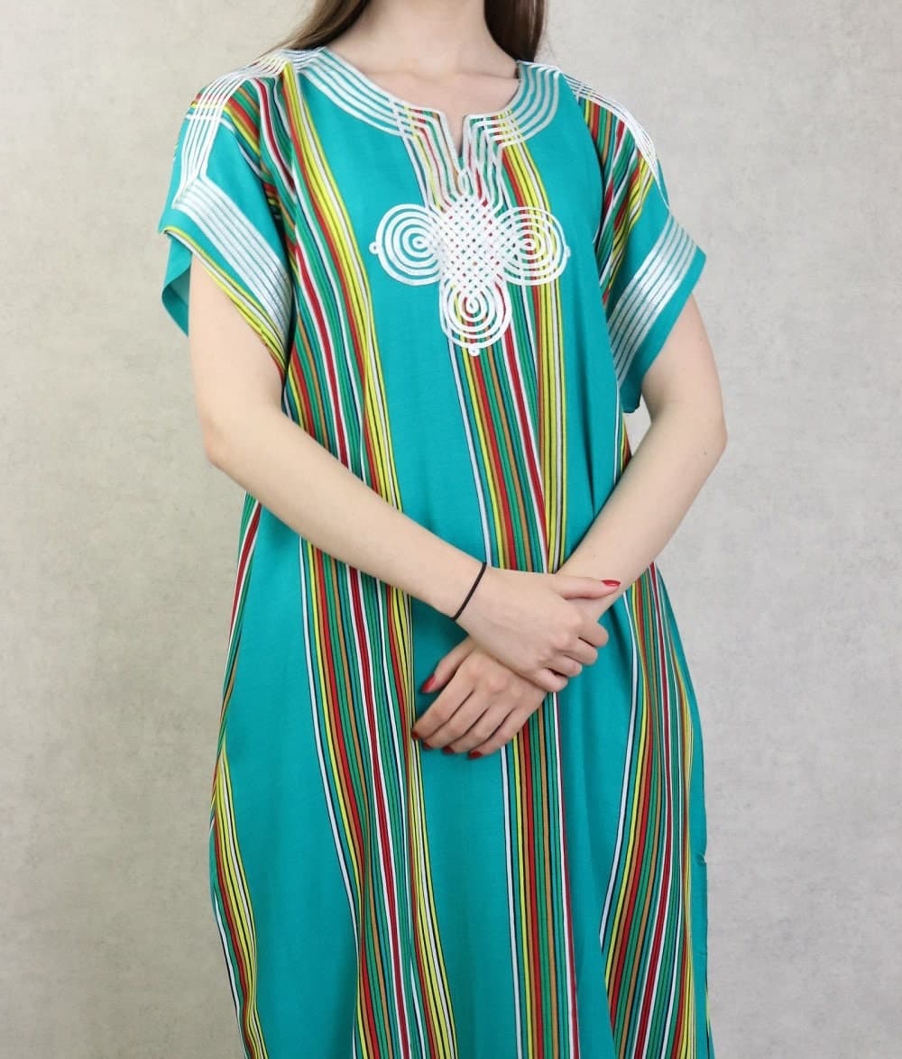 Digital PDF Sewing Pattern Caftan d'été Vêtements tendance chic ,Caftan Bedoin -resort, vêtements de plage,size printable (xs-s-m-l-xl-xxl) - image 3