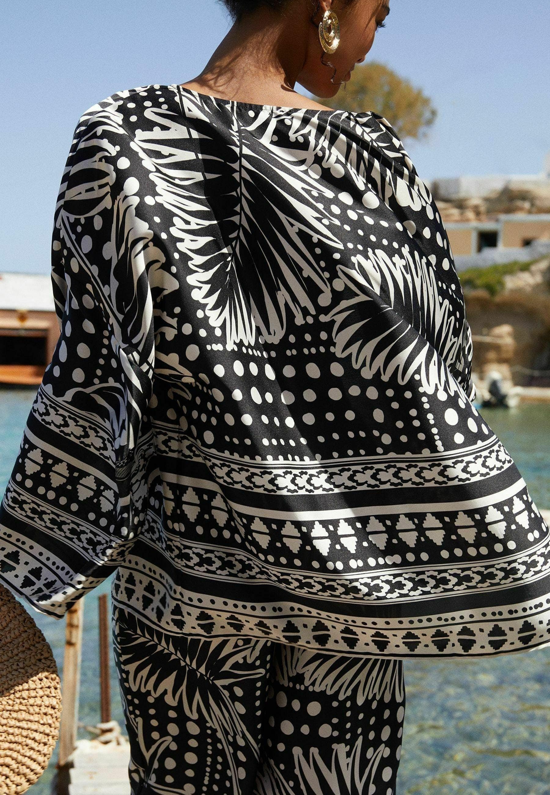 Patron PDF Ensemble Kimono et  Pantalon Femme – Patron Couture A4 & A0 /Facile à Coudre, Décontracté Chic/Taille XS à 5XL / Bohème Femme - image 3