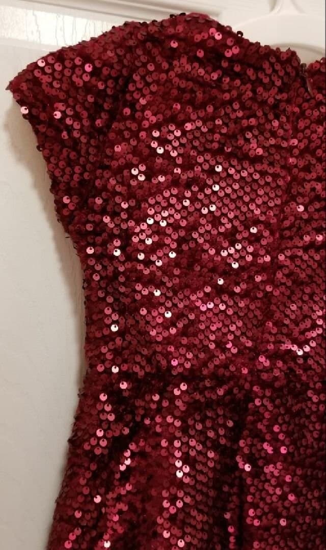 Pdf swing pattern Sequin velvet dress /Unique Bridesmaid Dress Pattern | Evening dress PDF | Instant download/sizes 5 to 14 - image 5