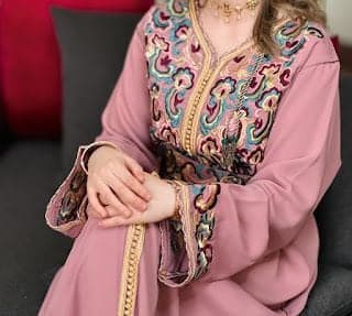 PDF swing pattern kaftan Marocaines longe sleeve- Muslim dress, clothing for women/Easy Digital PDF 6 Printable Sizes S--XXXL-pdf A4-pdf A0 - image 3